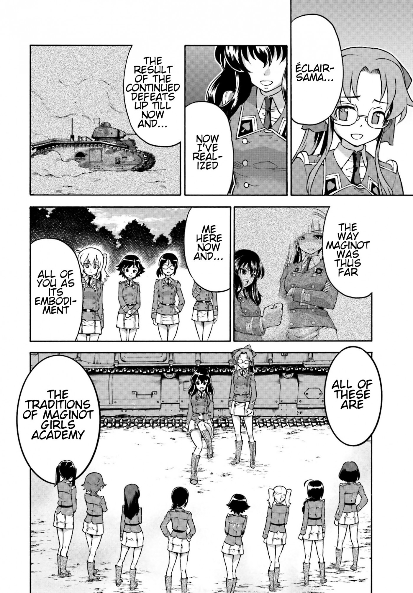 GIRLS und PANZER - Gekitou! Maginot-sen desu!! Chapter 8 page 22 - Chapter 8