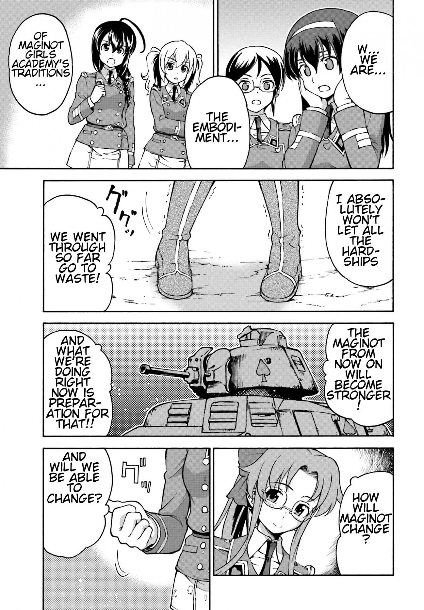 GIRLS und PANZER - Gekitou! Maginot-sen desu!! Chapter 8 page 23 - Chapter 8