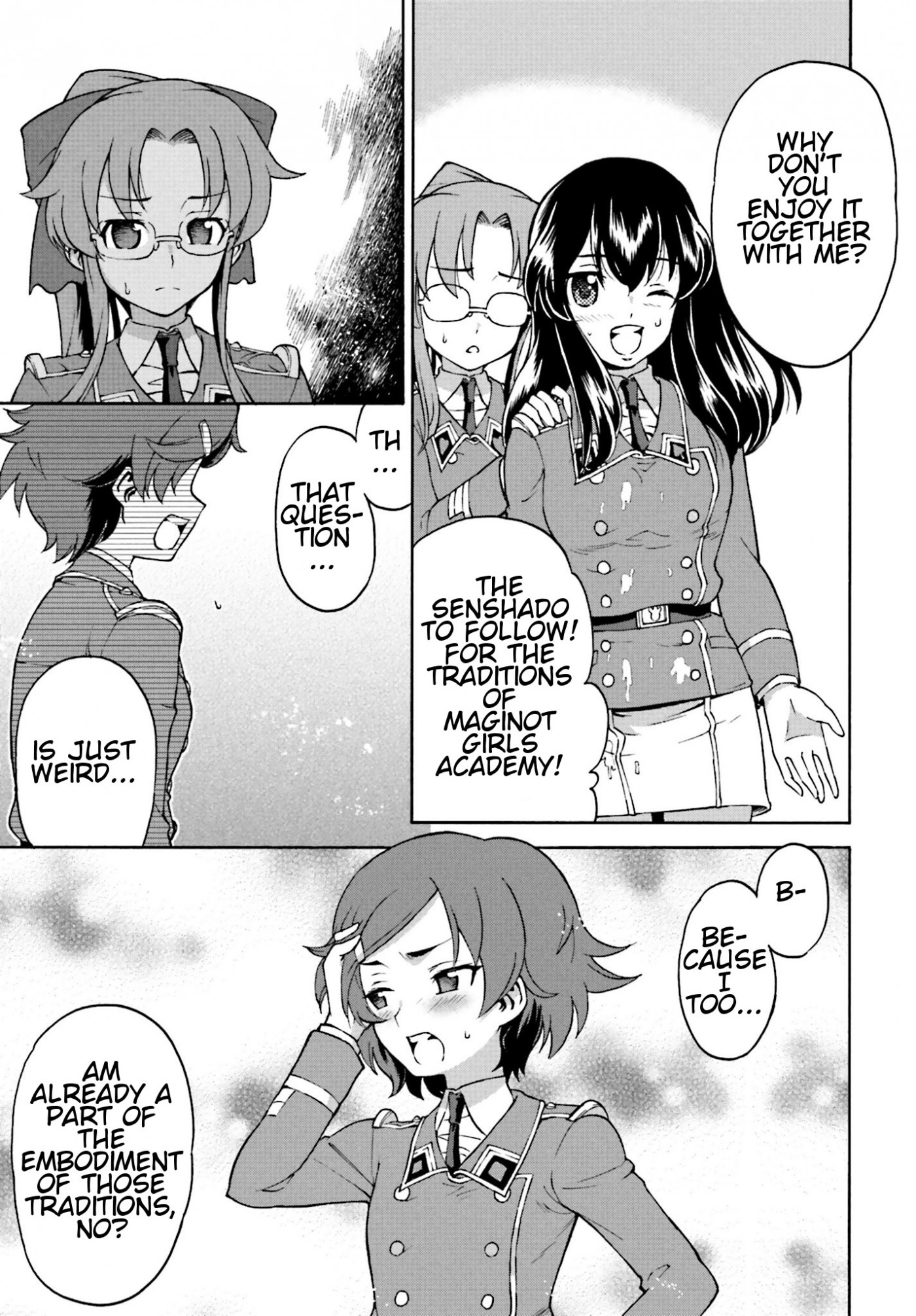 GIRLS und PANZER - Gekitou! Maginot-sen desu!! Chapter 8 page 25 - Chapter 8