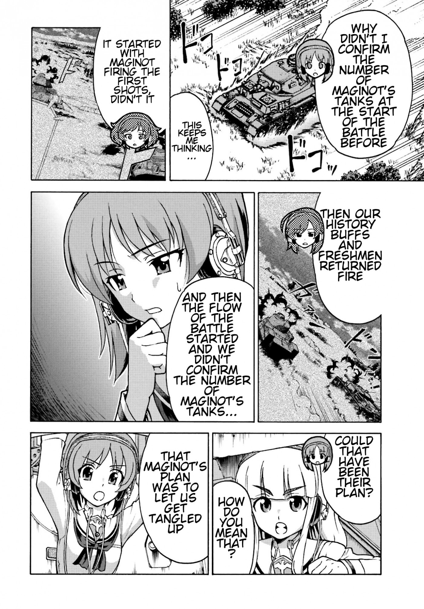GIRLS und PANZER - Gekitou! Maginot-sen desu!! Chapter 8 page 28 - Chapter 8
