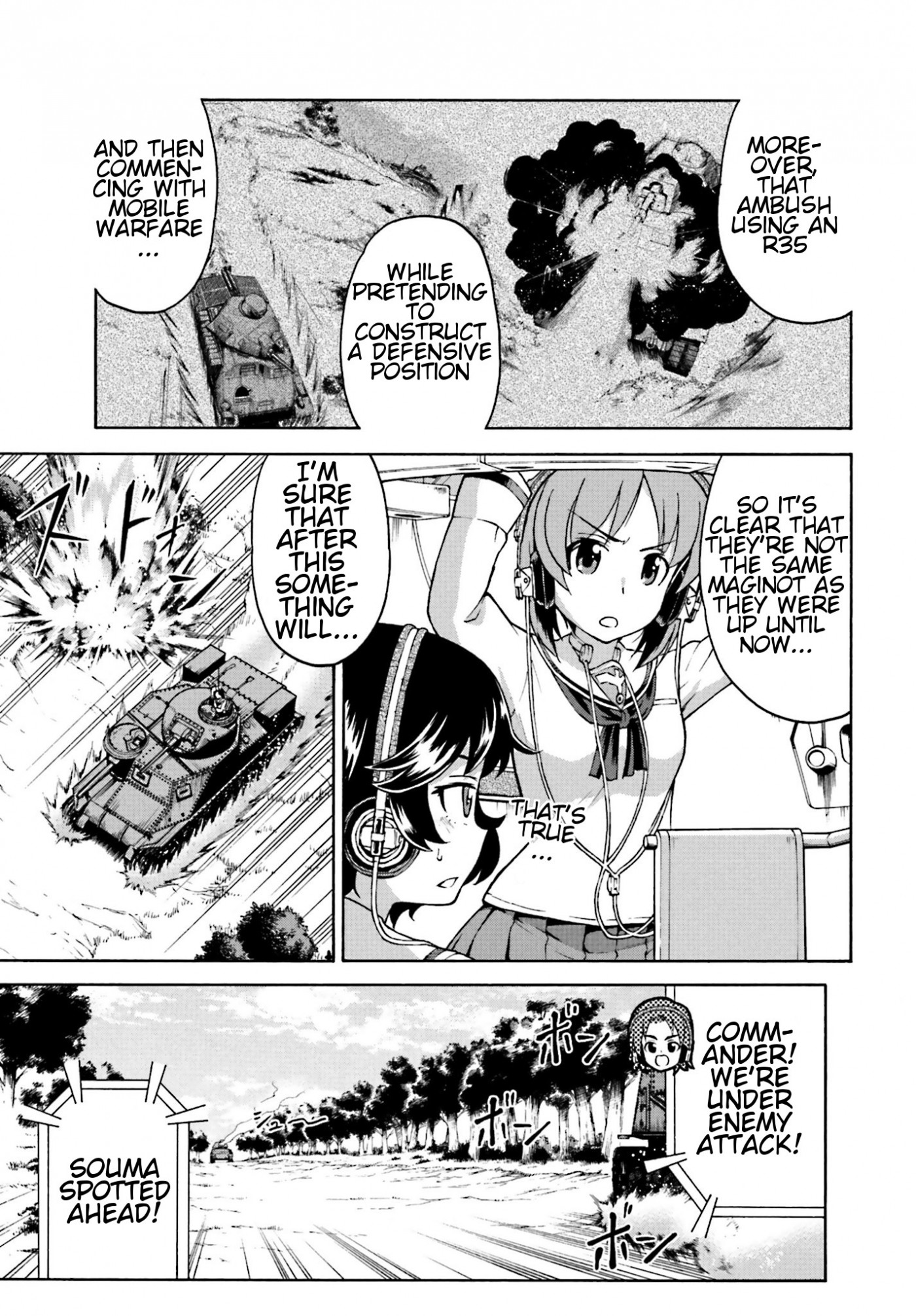 GIRLS und PANZER - Gekitou! Maginot-sen desu!! Chapter 8 page 29 - Chapter 8