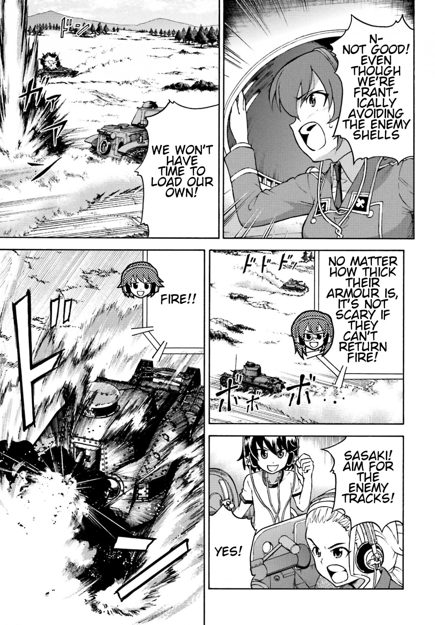 GIRLS und PANZER - Gekitou! Maginot-sen desu!! Chapter 8 page 5 - Chapter 8