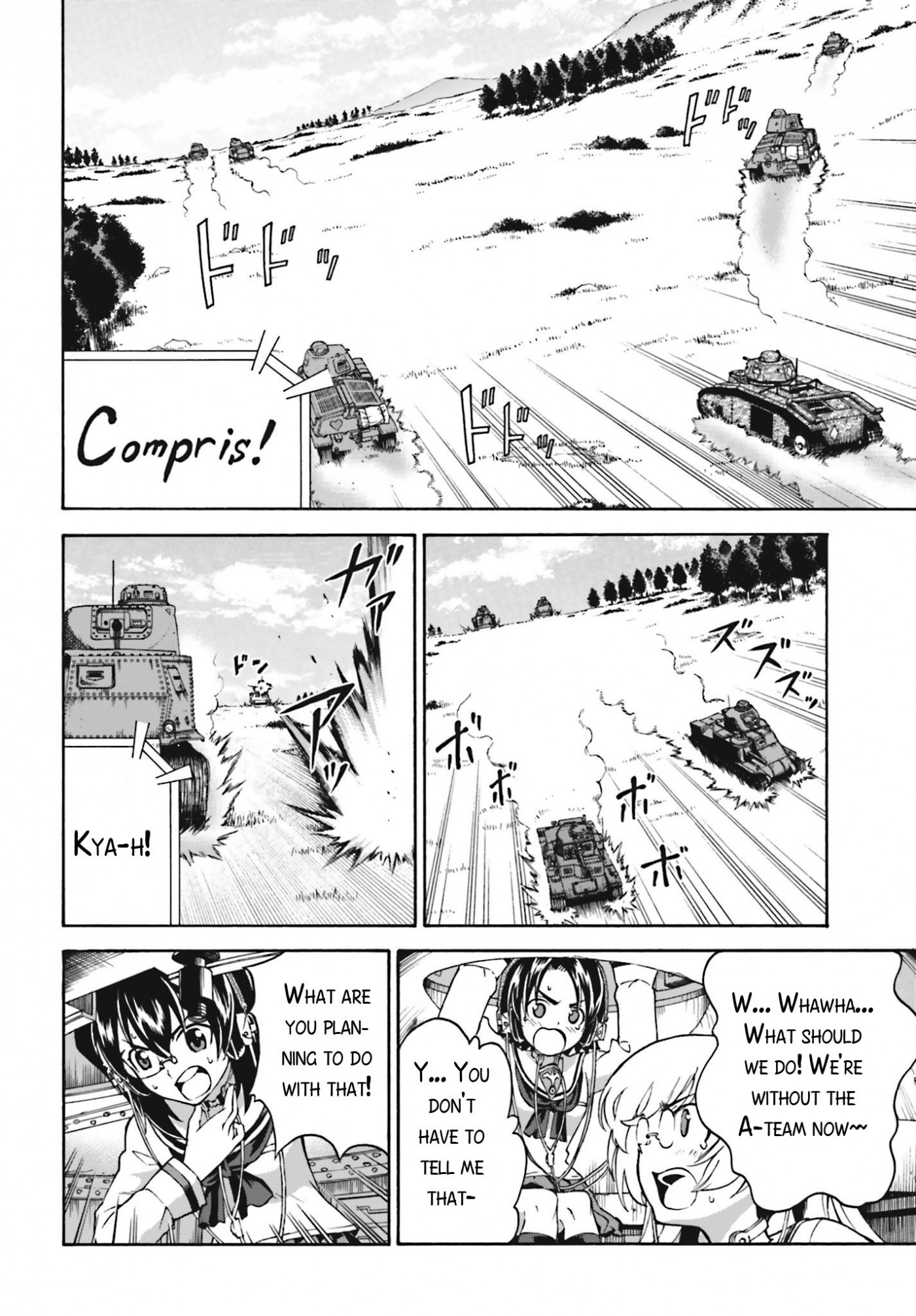 GIRLS und PANZER - Gekitou! Maginot-sen desu!! Chapter 9 page 10 - Chapter 9
