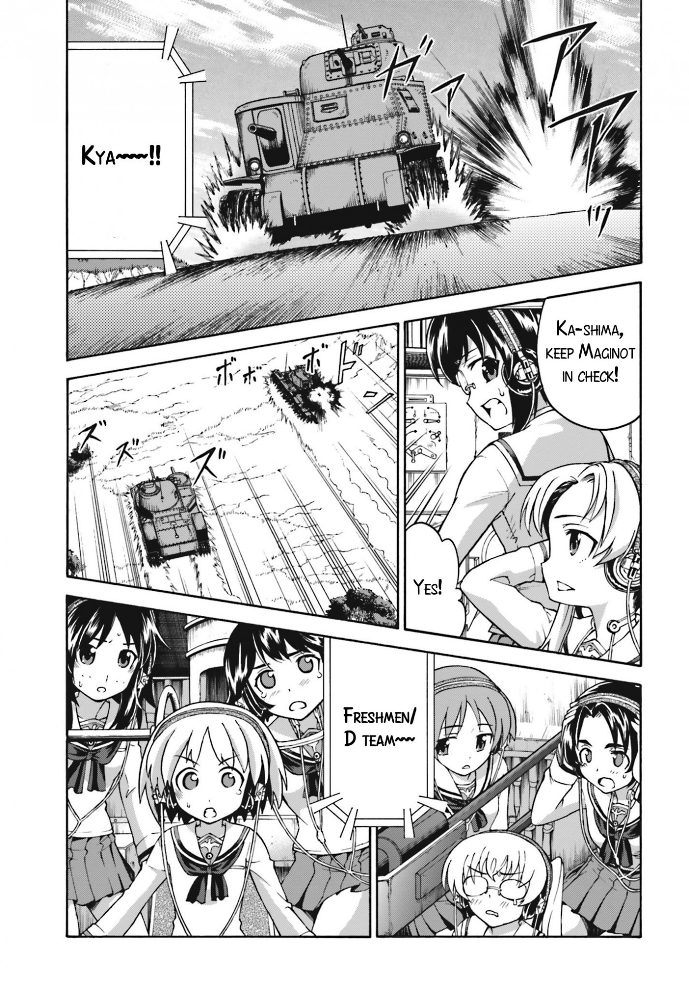 GIRLS und PANZER - Gekitou! Maginot-sen desu!! Chapter 9 page 11 - Chapter 9