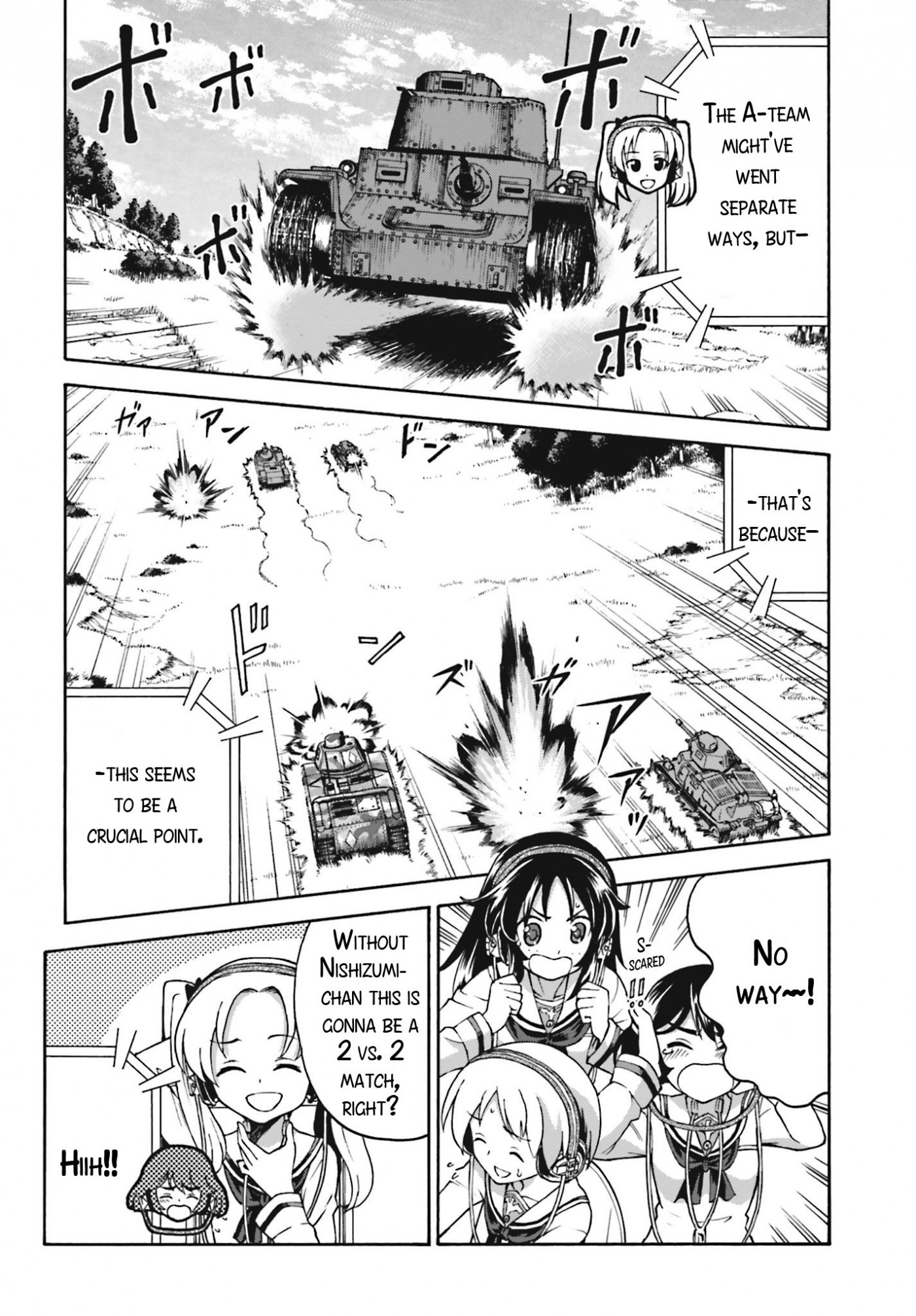 GIRLS und PANZER - Gekitou! Maginot-sen desu!! Chapter 9 page 12 - Chapter 9