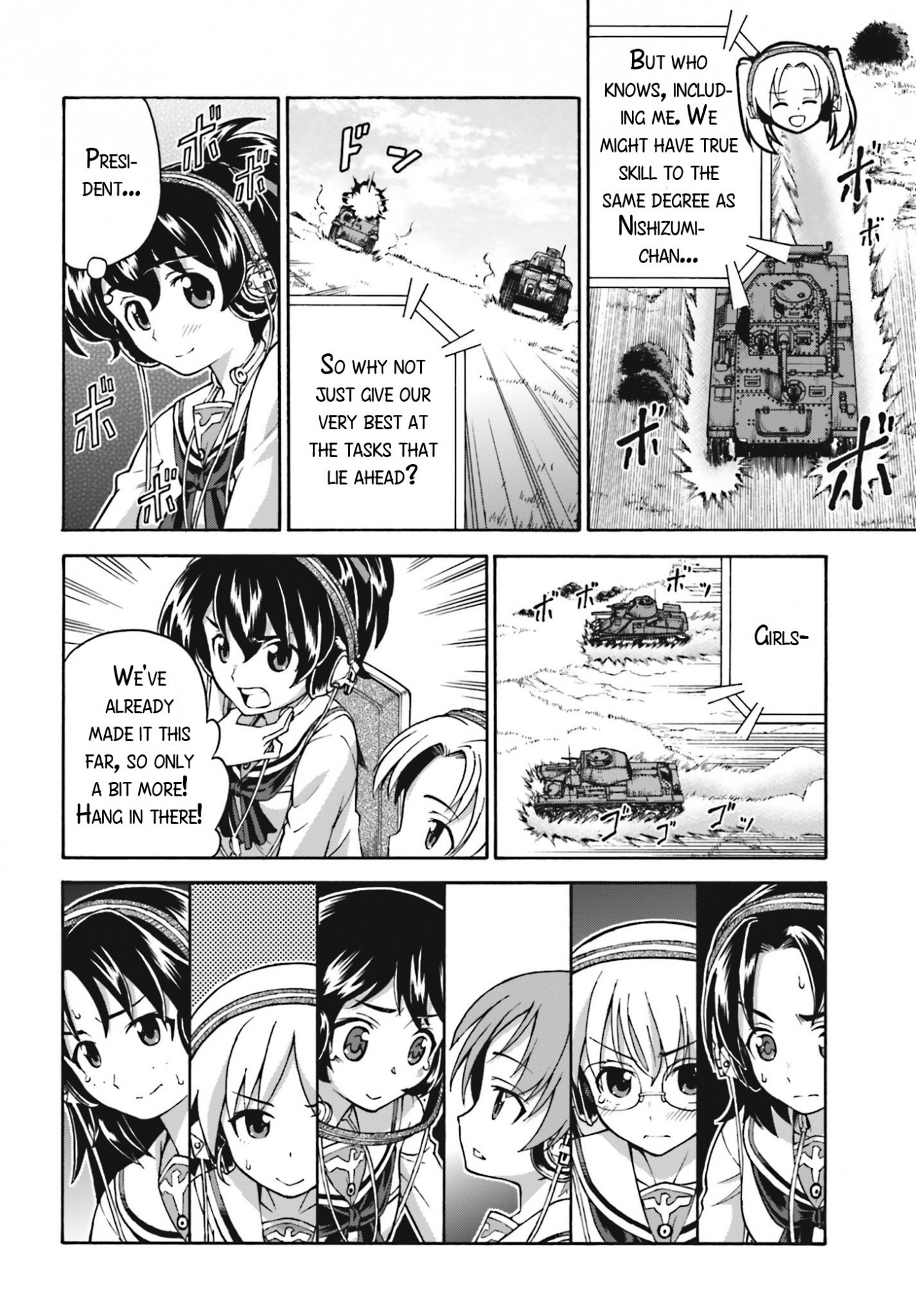 GIRLS und PANZER - Gekitou! Maginot-sen desu!! Chapter 9 page 14 - Chapter 9