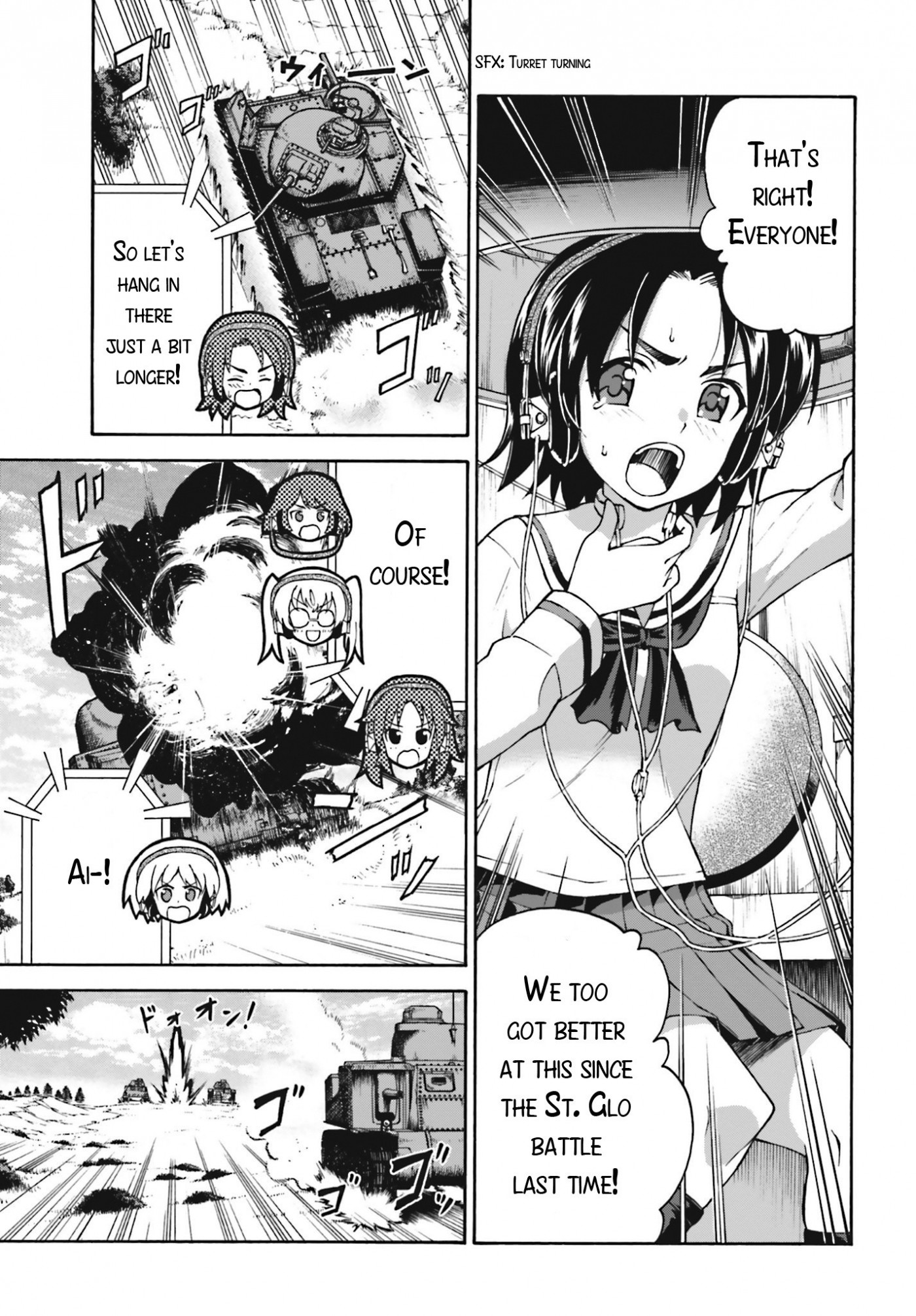 GIRLS und PANZER - Gekitou! Maginot-sen desu!! Chapter 9 page 15 - Chapter 9