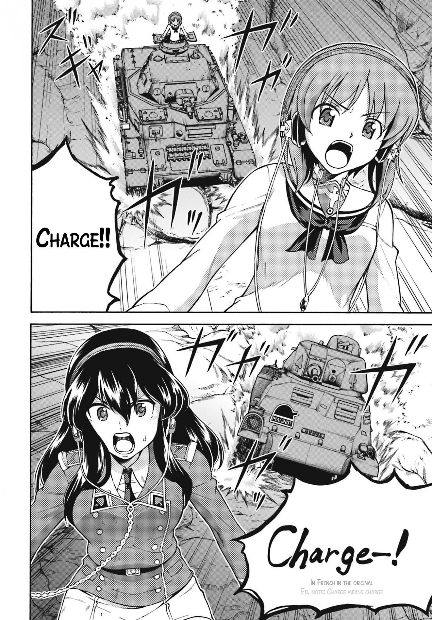 GIRLS und PANZER - Gekitou! Maginot-sen desu!! Chapter 9 page 28 - Chapter 9