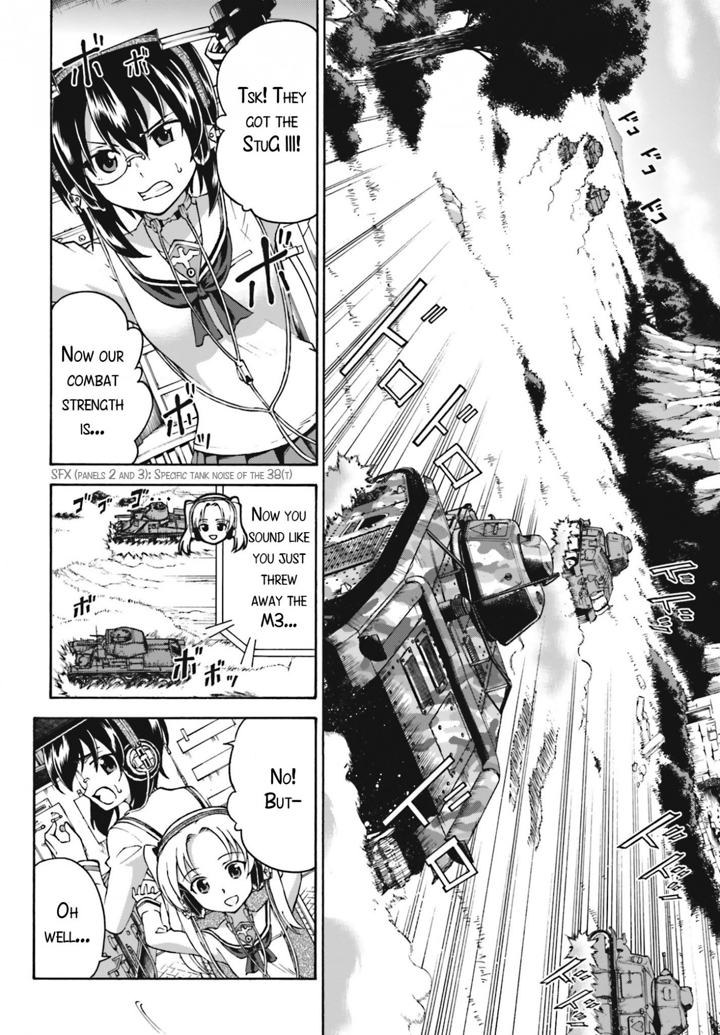 GIRLS und PANZER - Gekitou! Maginot-sen desu!! Chapter 9 page 4 - Chapter 9