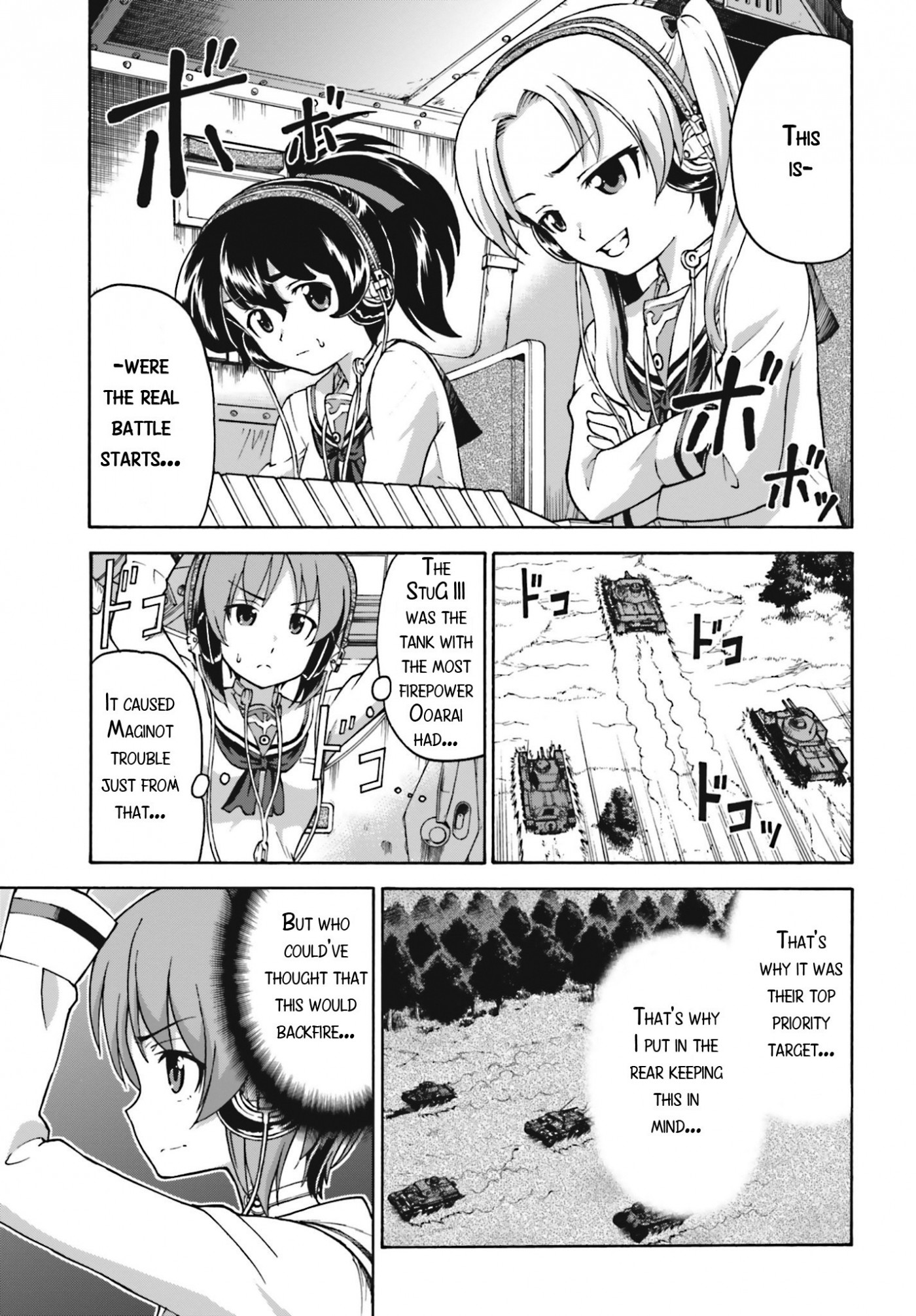 GIRLS und PANZER - Gekitou! Maginot-sen desu!! Chapter 9 page 5 - Chapter 9