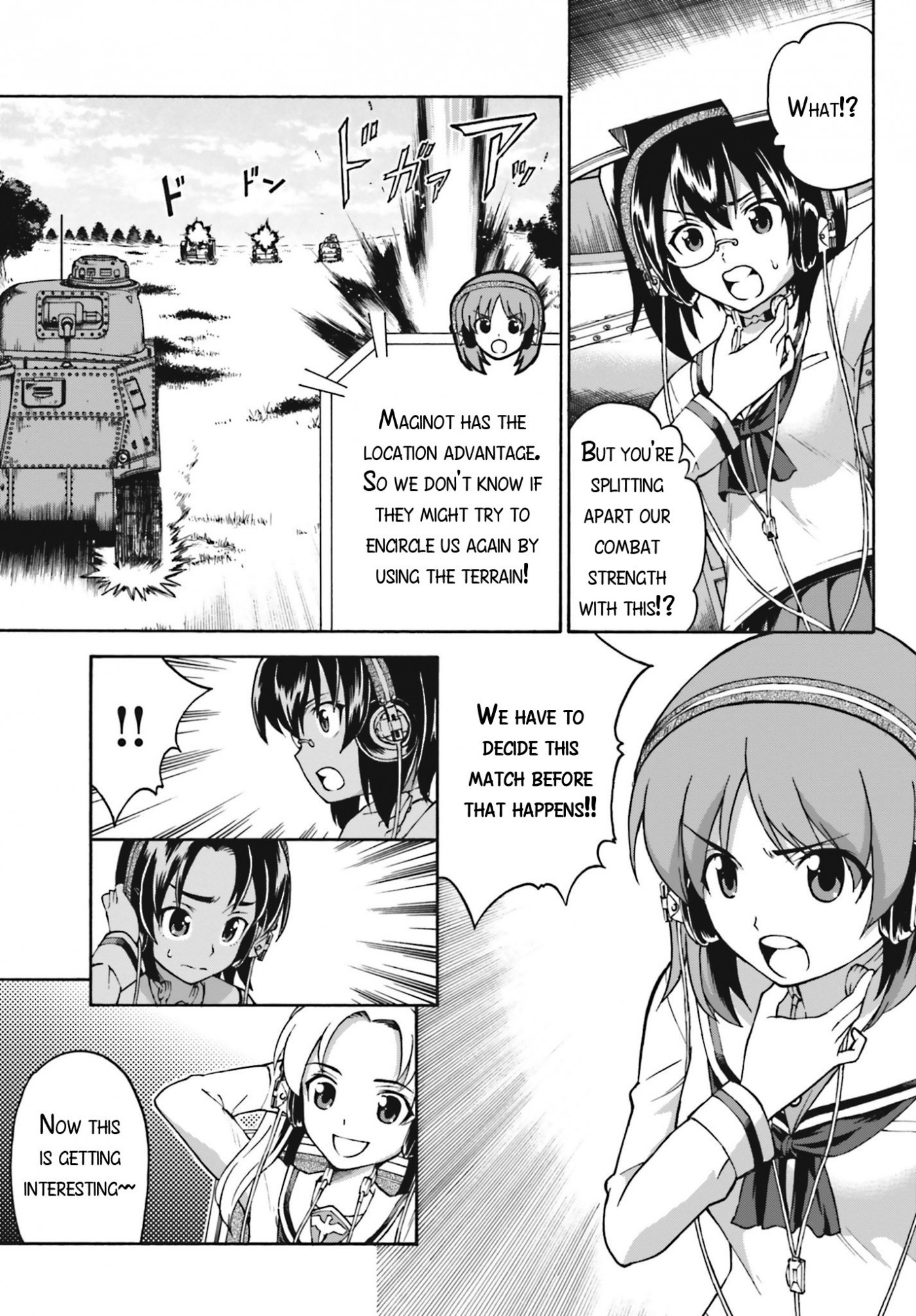 GIRLS und PANZER - Gekitou! Maginot-sen desu!! Chapter 9 page 7 - Chapter 9