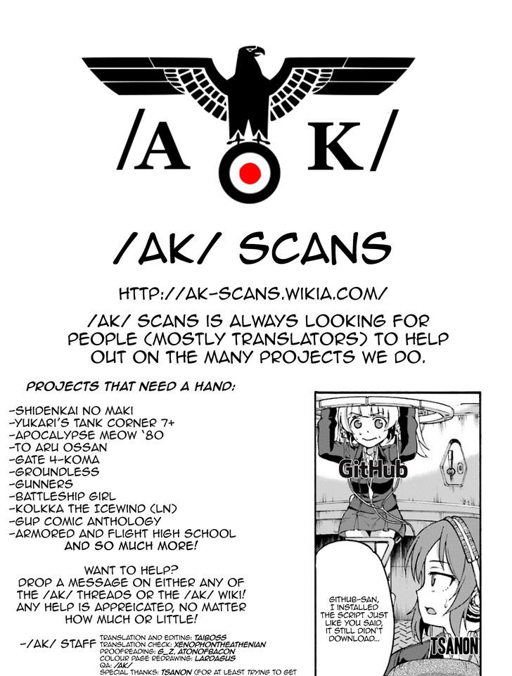 GIRLS und PANZER - phase.ERIKA Chapter 1 page 26 - Chapter 1 : A Longing Kuromorimime