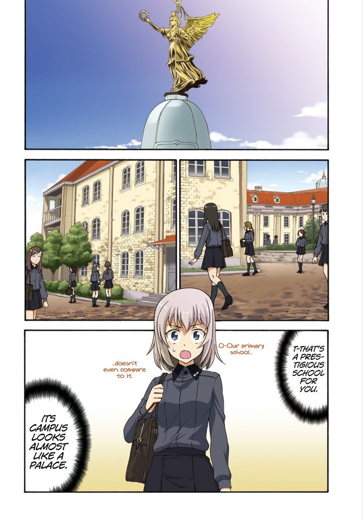 GIRLS und PANZER - phase.ERIKA Chapter 1 page 3 - Chapter 1 : A Longing Kuromorimime