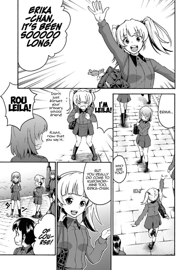 GIRLS und PANZER - phase.ERIKA Chapter 1 page 4 - Chapter 1 : A Longing Kuromorimime