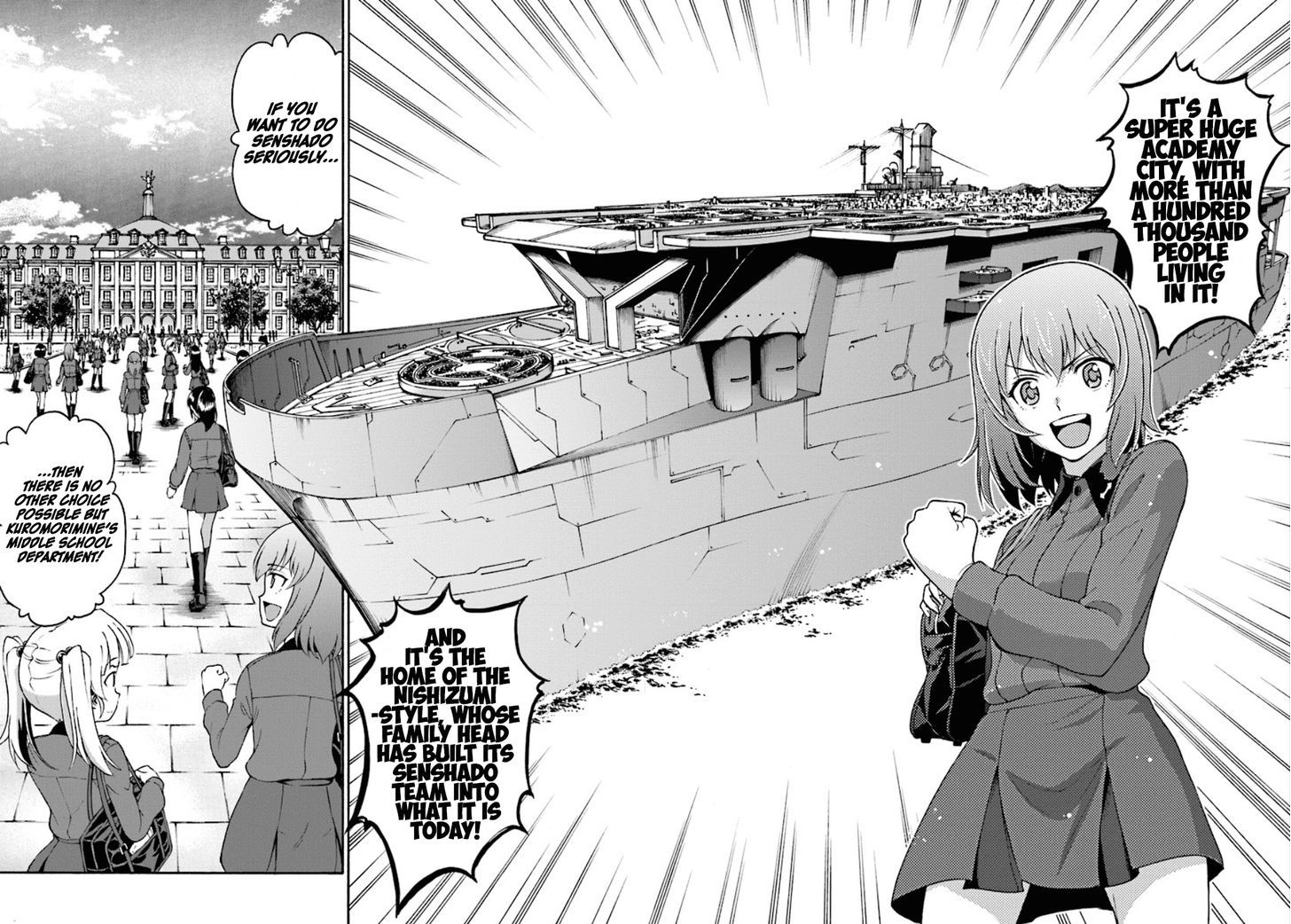 GIRLS und PANZER - phase.ERIKA Chapter 1 page 5 - Chapter 1 : A Longing Kuromorimime