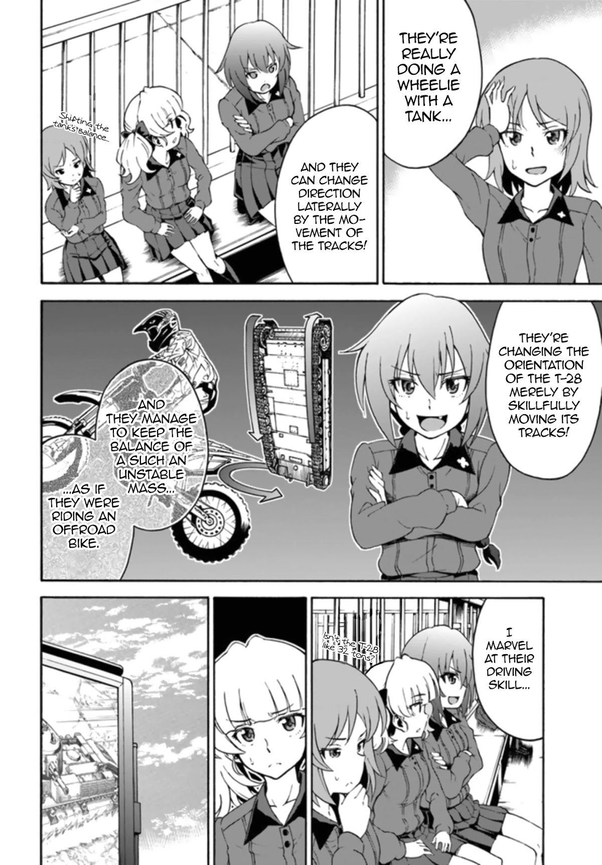 GIRLS und PANZER - phase.ERIKA Chapter 10 page 20 - Chapter 10: The T-28 and The BT-42 of Keizoku