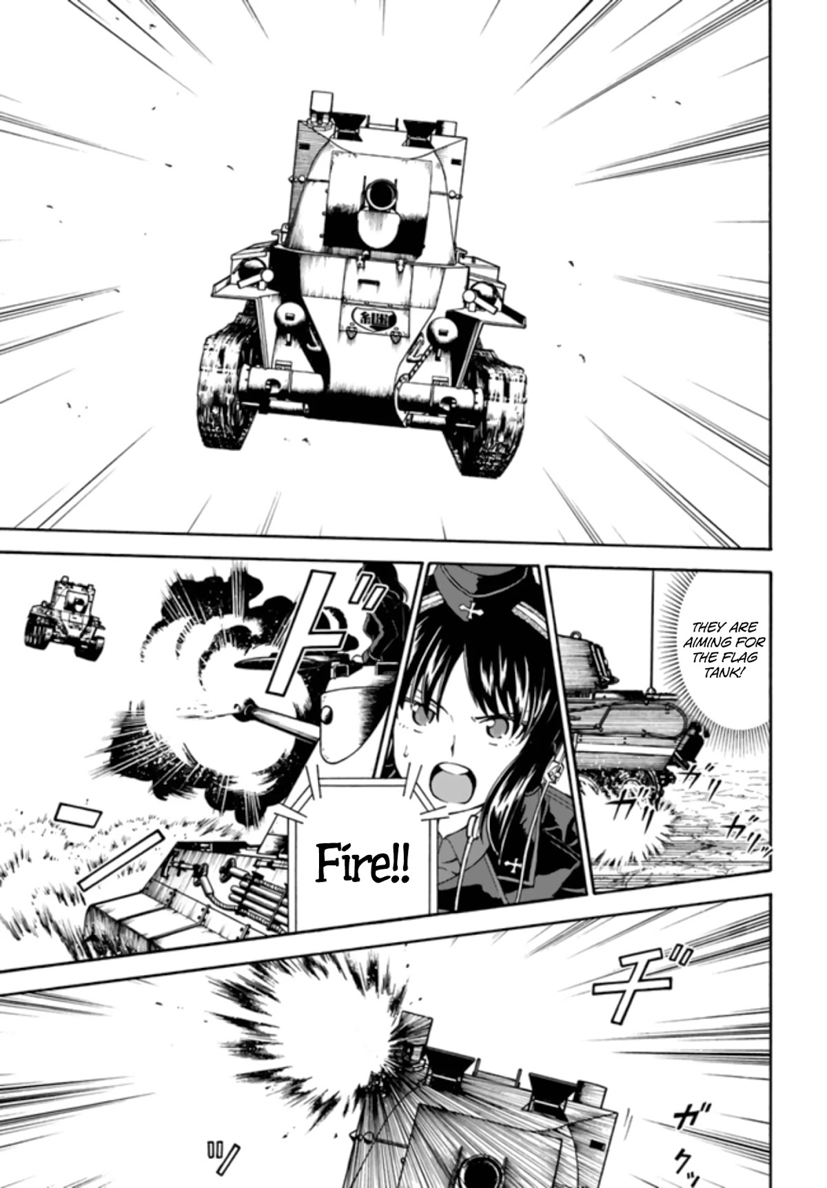 GIRLS und PANZER - phase.ERIKA Chapter 10 page 31 - Chapter 10: The T-28 and The BT-42 of Keizoku