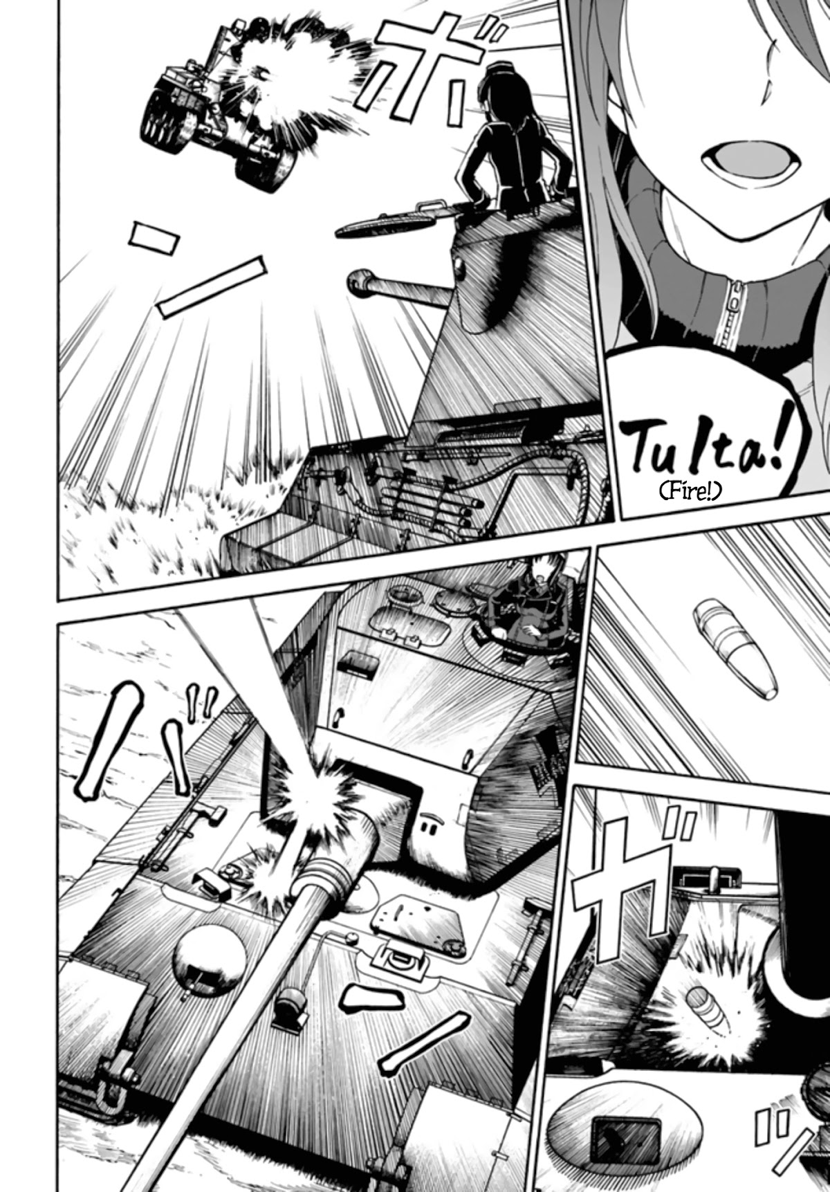 GIRLS und PANZER - phase.ERIKA Chapter 10 page 32 - Chapter 10: The T-28 and The BT-42 of Keizoku