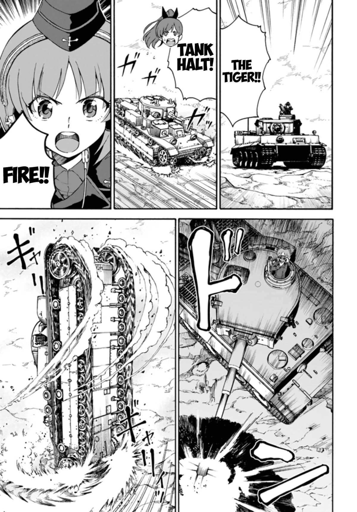 GIRLS und PANZER - phase.ERIKA Chapter 10 page 39 - Chapter 10: The T-28 and The BT-42 of Keizoku