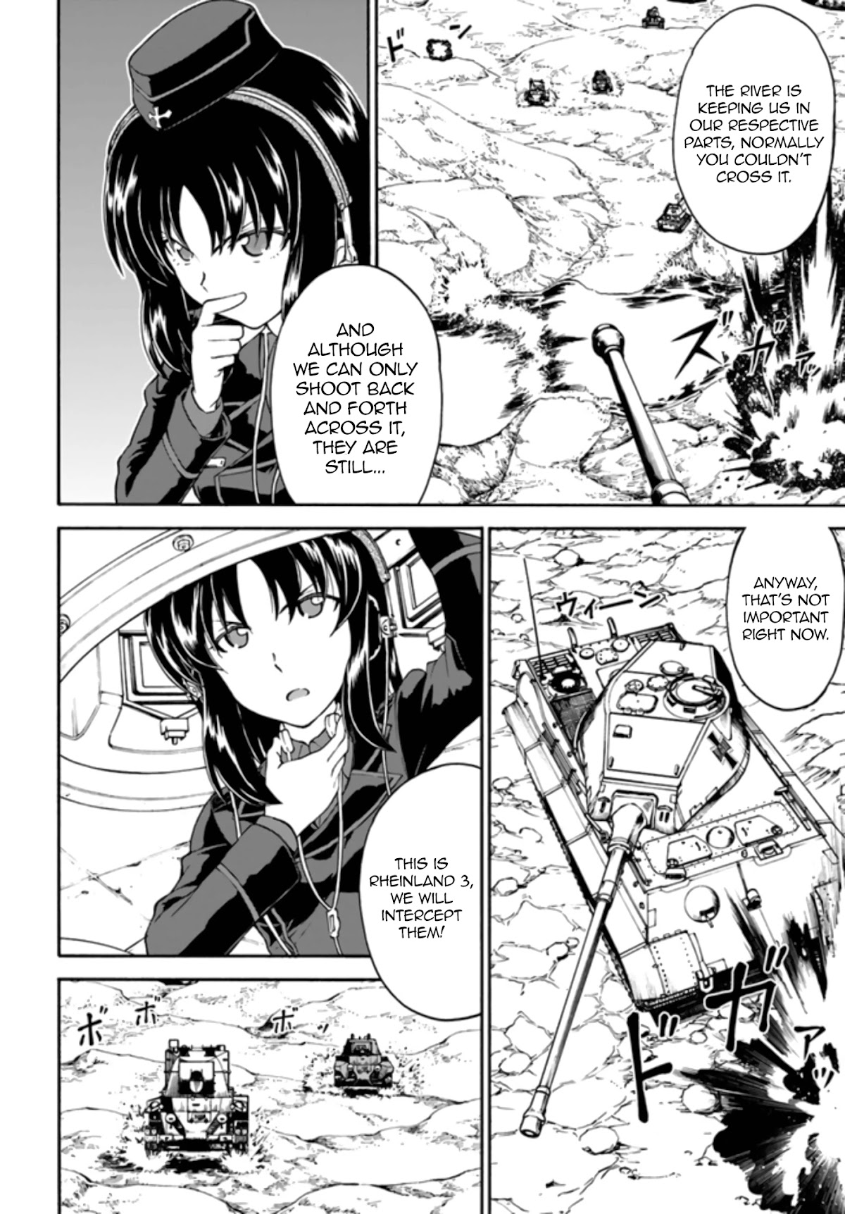 GIRLS und PANZER - phase.ERIKA Chapter 10 page 8 - Chapter 10: The T-28 and The BT-42 of Keizoku