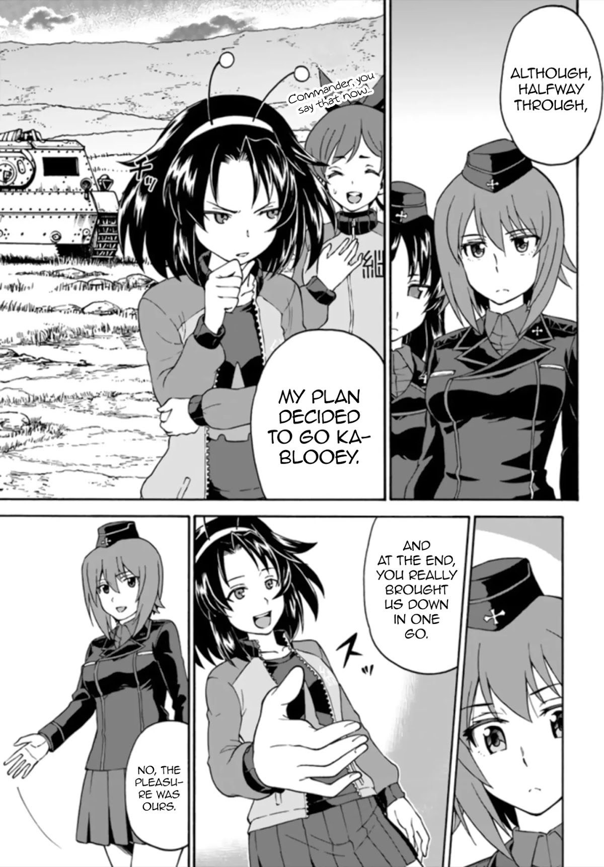 GIRLS und PANZER - phase.ERIKA Chapter 11 page 37 - Chapter 11: Kameradin