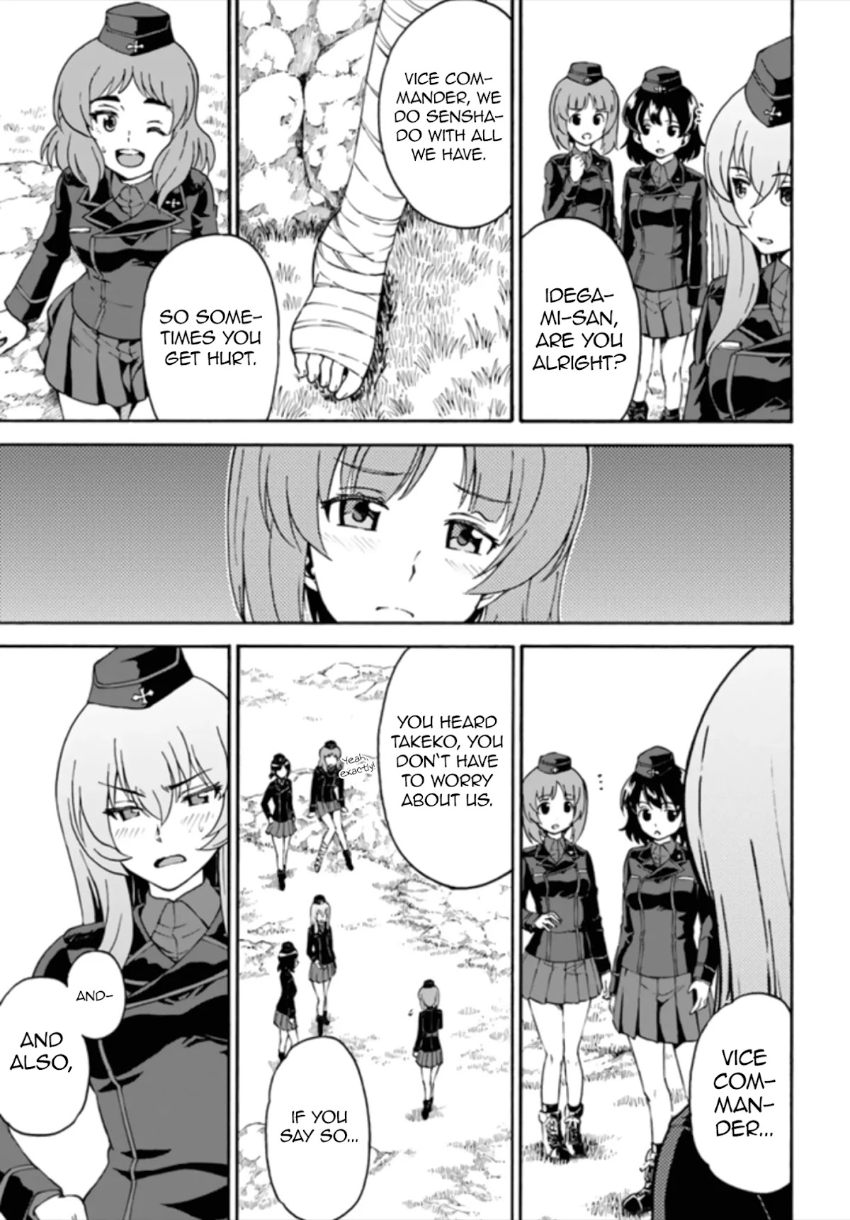 GIRLS und PANZER - phase.ERIKA Chapter 11 page 39 - Chapter 11: Kameradin