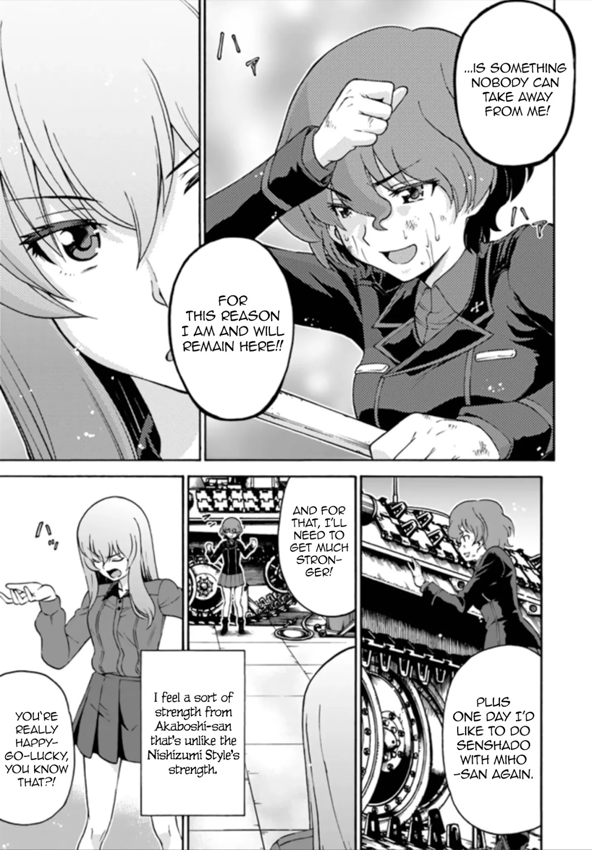 GIRLS und PANZER - phase.ERIKA Chapter 12 page 11 - Chapter 12: We are Kuromorimine [END]