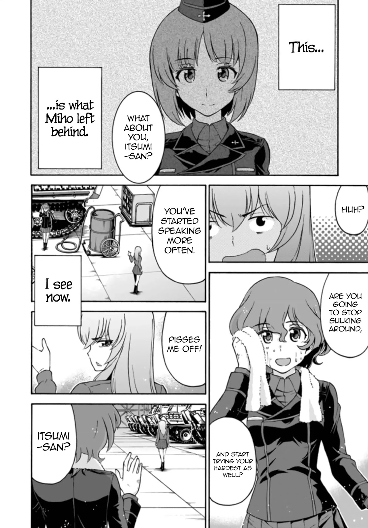 GIRLS und PANZER - phase.ERIKA Chapter 12 page 12 - Chapter 12: We are Kuromorimine [END]