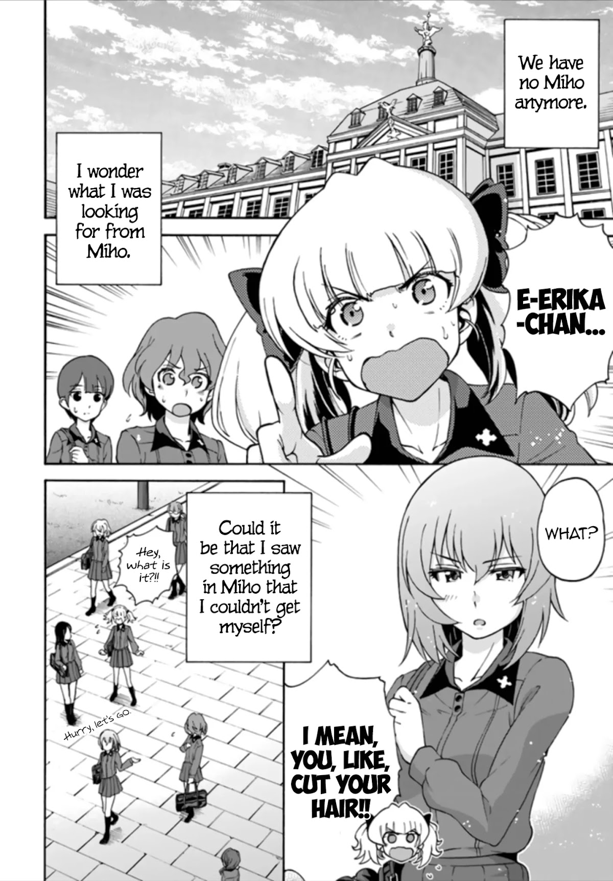 GIRLS und PANZER - phase.ERIKA Chapter 12 page 14 - Chapter 12: We are Kuromorimine [END]