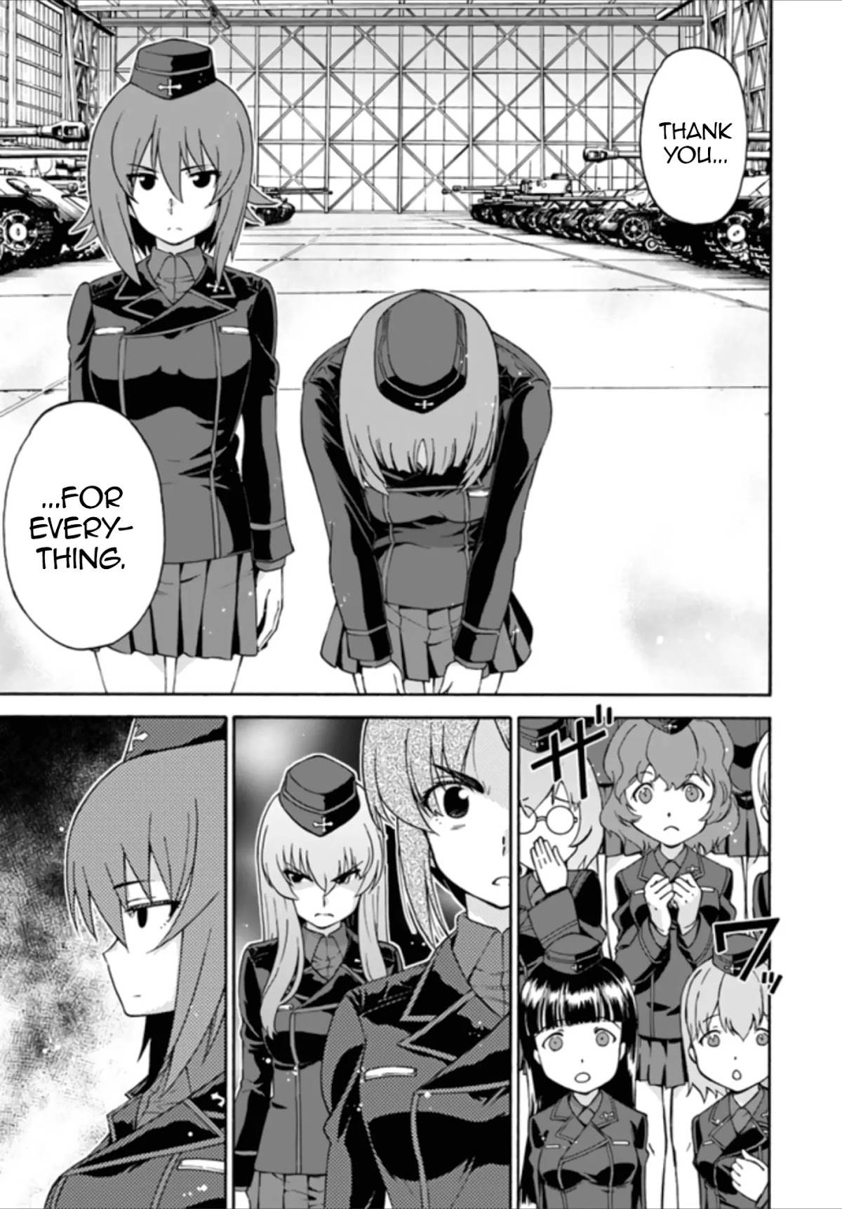 GIRLS und PANZER - phase.ERIKA Chapter 12 page 3 - Chapter 12: We are Kuromorimine [END]