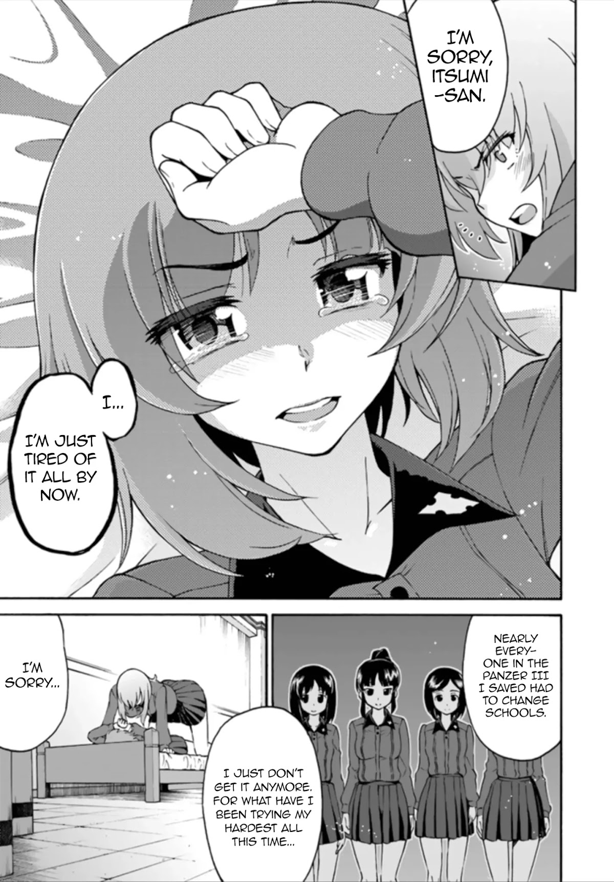 GIRLS und PANZER - phase.ERIKA Chapter 12 page 7 - Chapter 12: We are Kuromorimine [END]