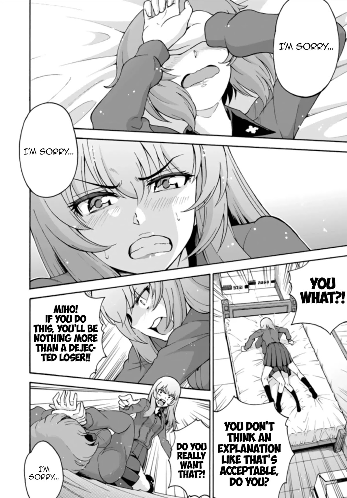GIRLS und PANZER - phase.ERIKA Chapter 12 page 8 - Chapter 12: We are Kuromorimine [END]