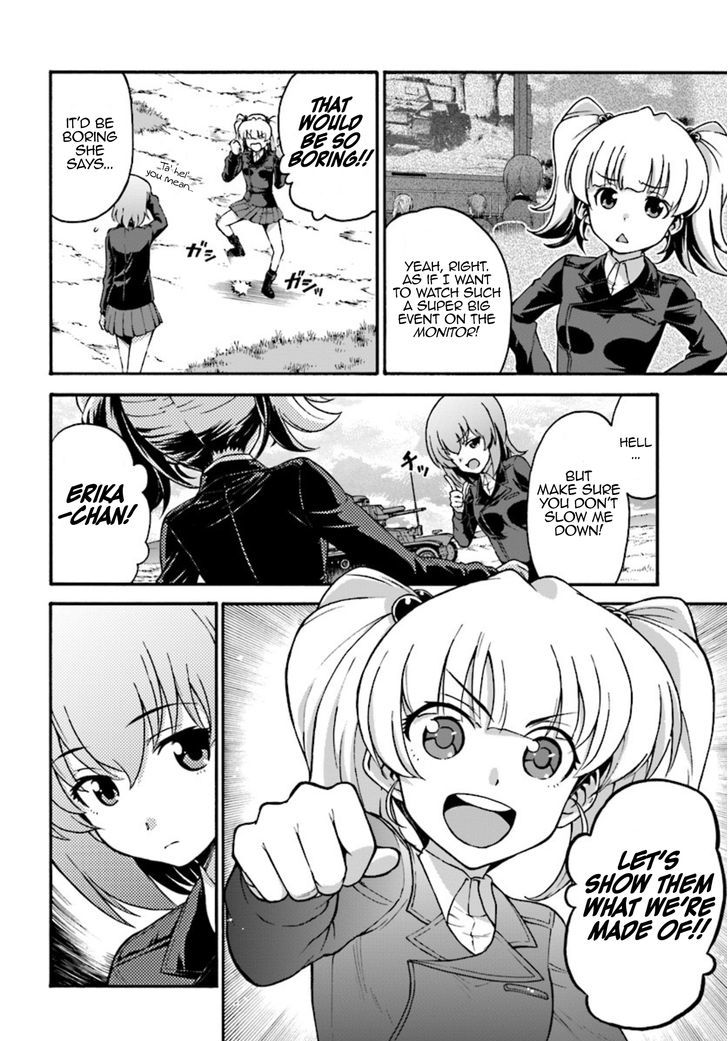 GIRLS und PANZER - phase.ERIKA Chapter 3 page 14 - Chapter 3 : Nishizumi Miho's true strength