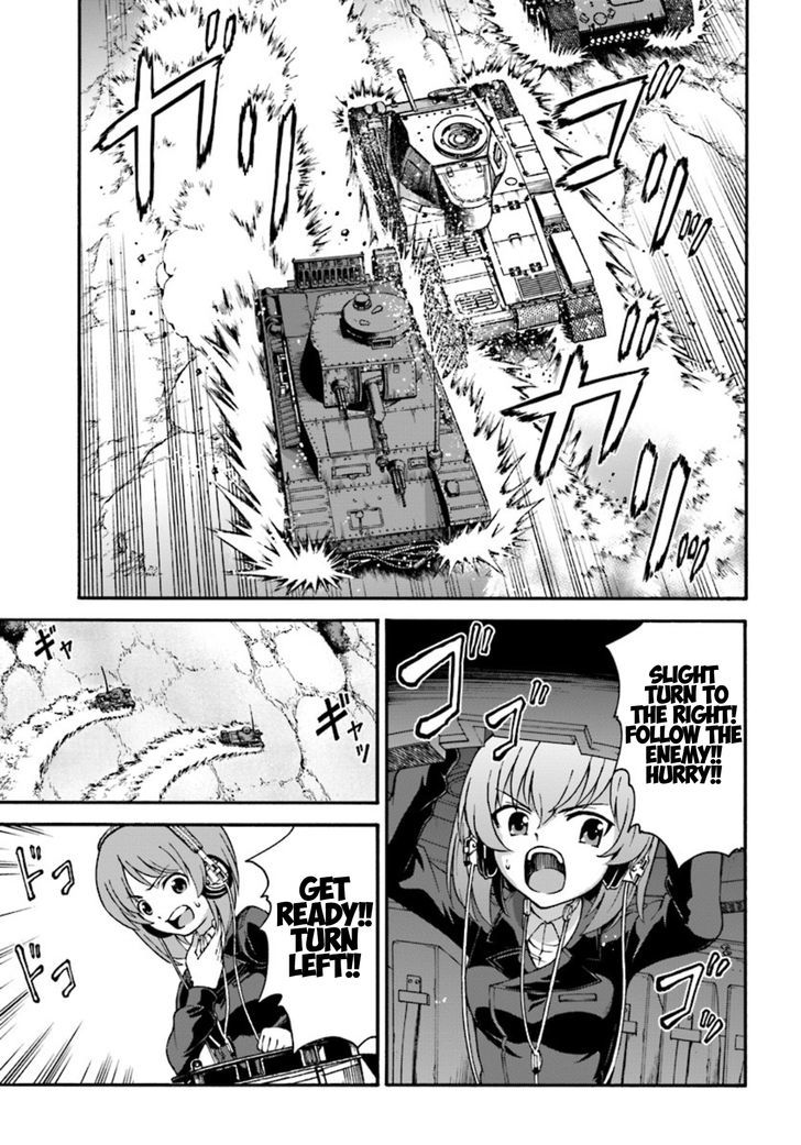 GIRLS und PANZER - phase.ERIKA Chapter 3 page 45 - Chapter 3 : Nishizumi Miho's true strength