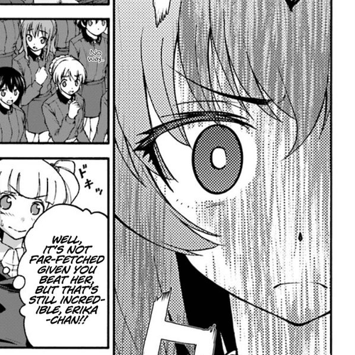 GIRLS und PANZER - phase.ERIKA Chapter 4 : The two scars cover