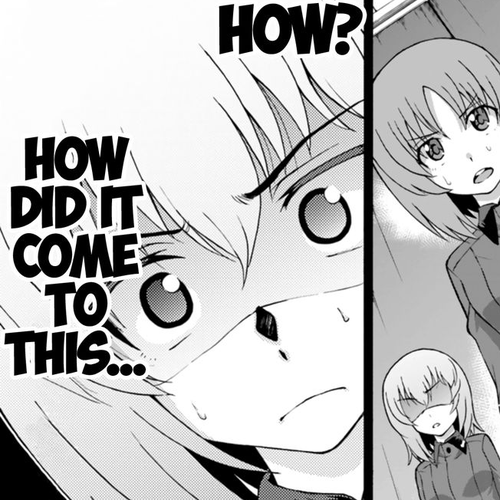 GIRLS und PANZER - phase.ERIKA Chapter 5 : Bad omen cover