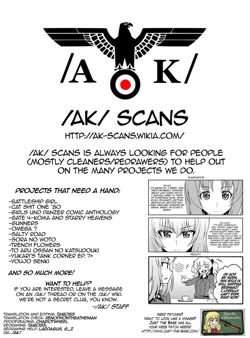 GIRLS und PANZER - phase.ERIKA Chapter 6 page 32 - Chapter 6 : Contact