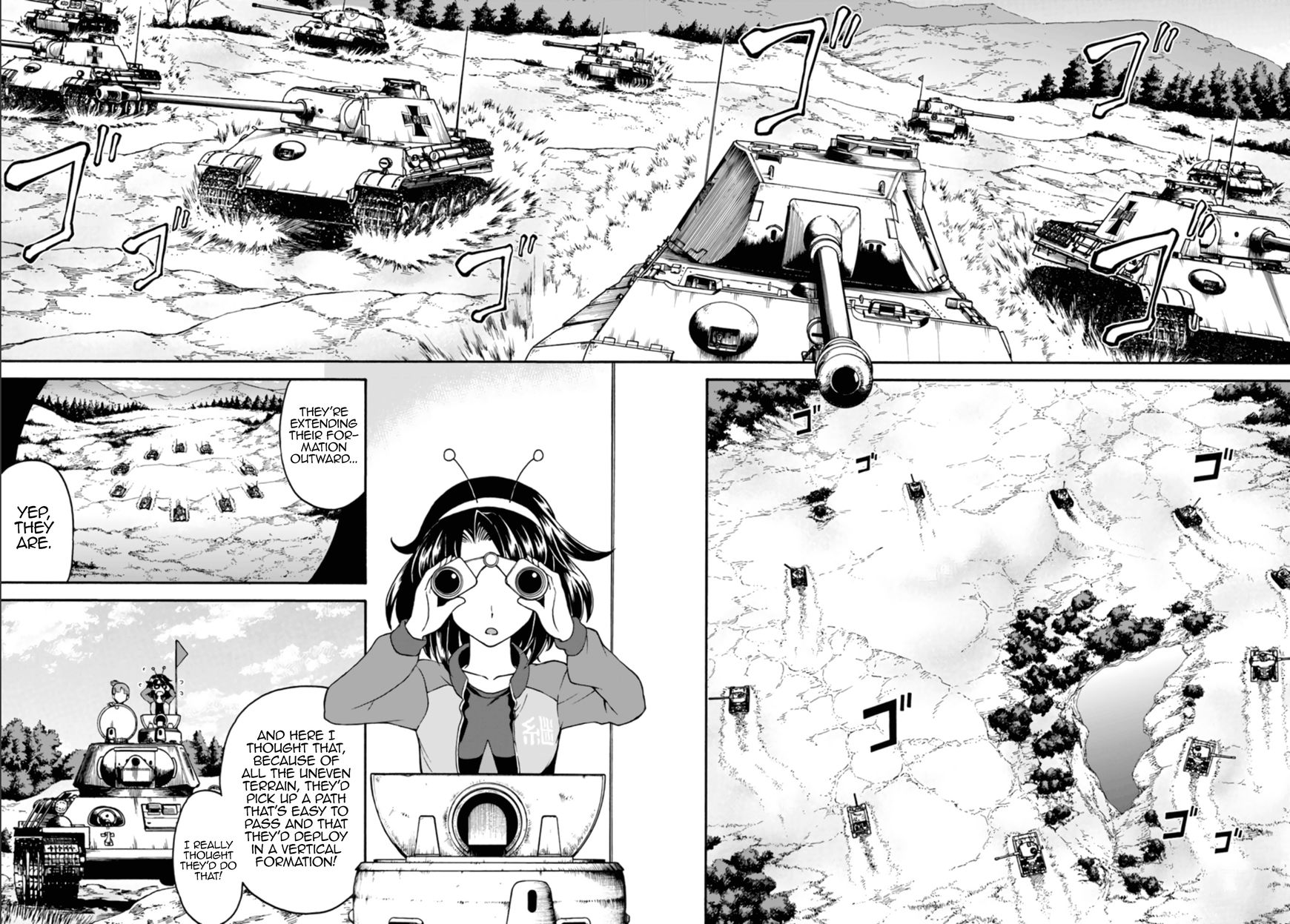 GIRLS und PANZER - phase.ERIKA Chapter 7 page 26 - Chapter 7 : Leila, the benchwarmer