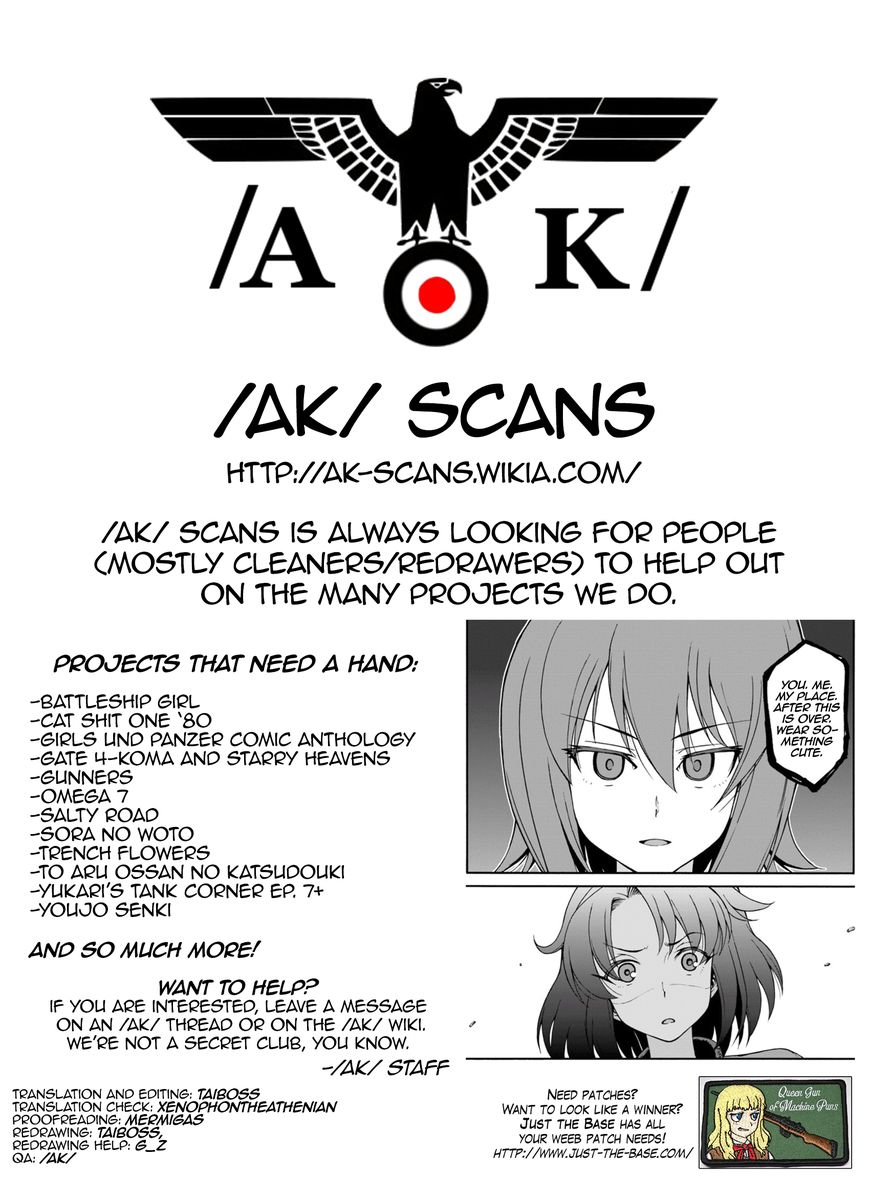 GIRLS und PANZER - phase.ERIKA Chapter 7 page 36 - Chapter 7 : Leila, the benchwarmer