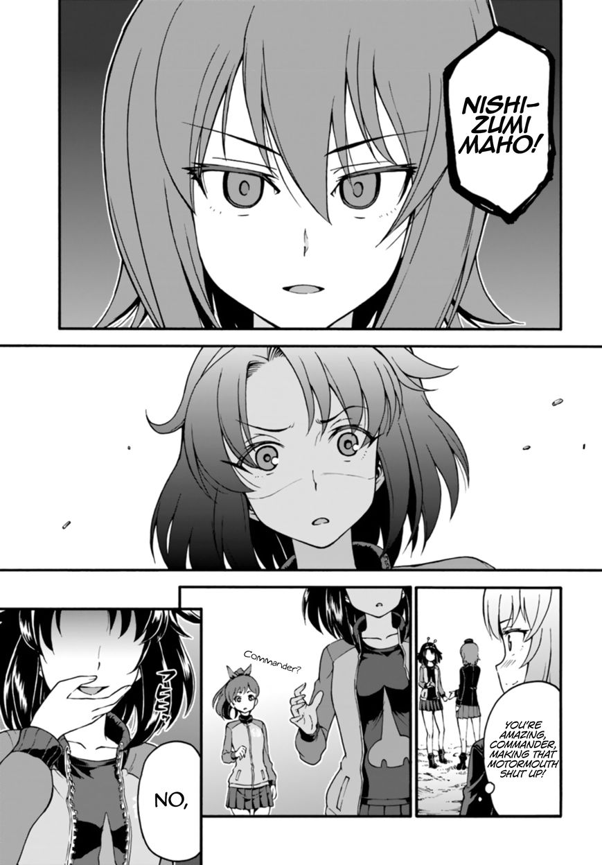 GIRLS und PANZER - phase.ERIKA Chapter 7 page 9 - Chapter 7 : Leila, the benchwarmer