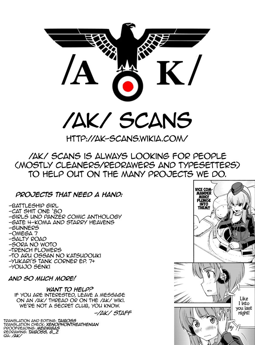 GIRLS und PANZER - phase.ERIKA Chapter 8 page 35 - Chapter 8 : The gears start turning