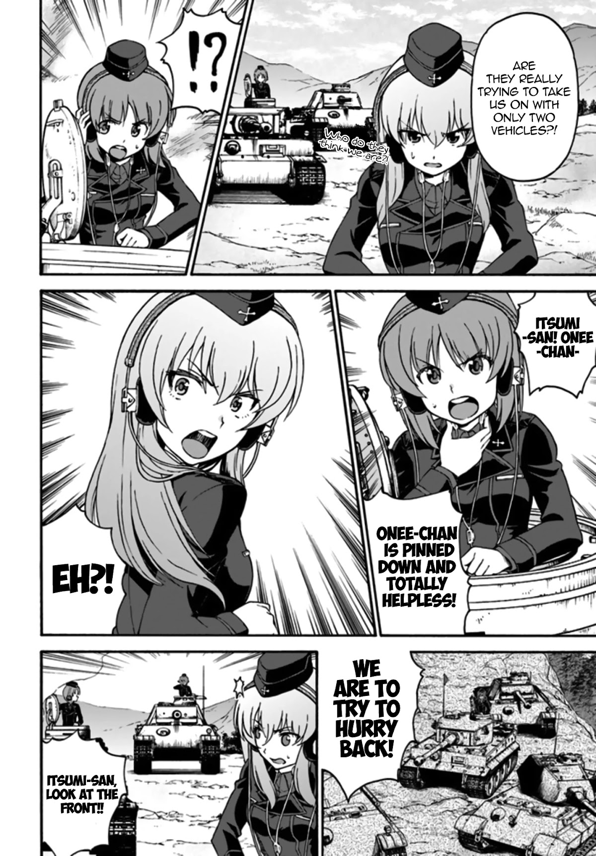 GIRLS und PANZER - phase.ERIKA Chapter 9 page 16 - Chapter 9: Keizoku's Trap