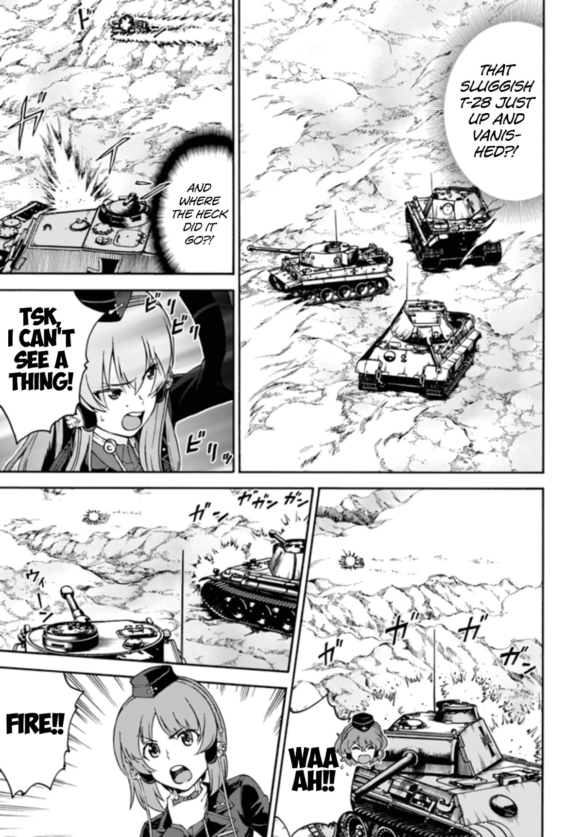 GIRLS und PANZER - phase.ERIKA Chapter 9 page 23 - Chapter 9: Keizoku's Trap