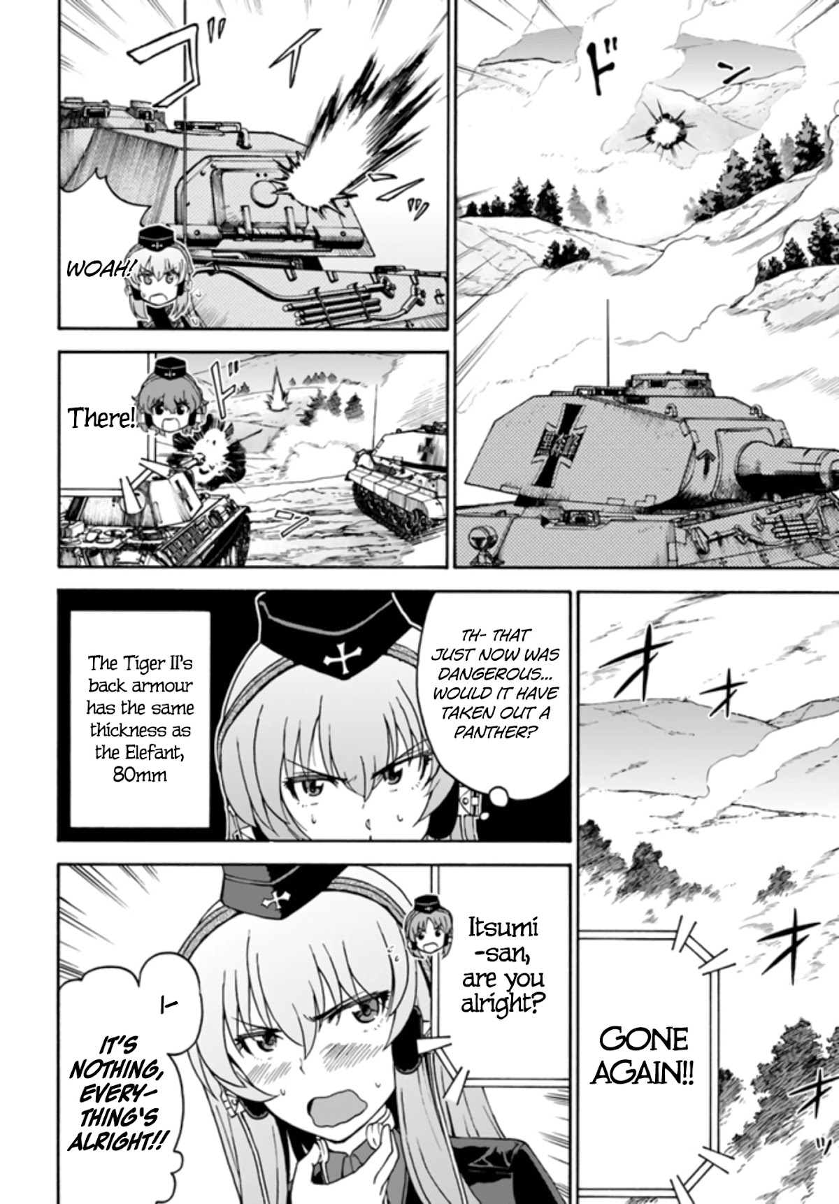 GIRLS und PANZER - phase.ERIKA Chapter 9 page 34 - Chapter 9: Keizoku's Trap