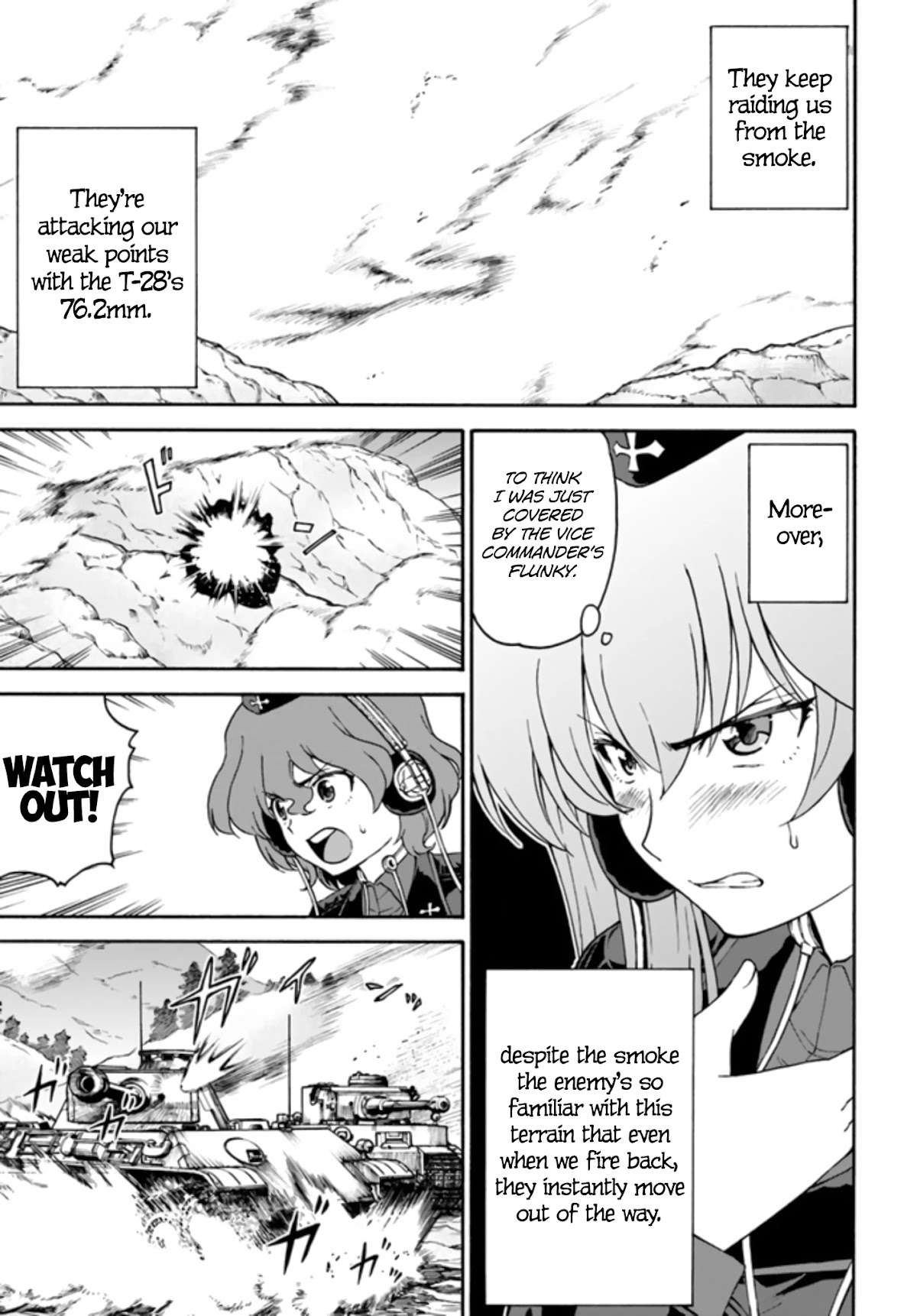 GIRLS und PANZER - phase.ERIKA Chapter 9 page 35 - Chapter 9: Keizoku's Trap