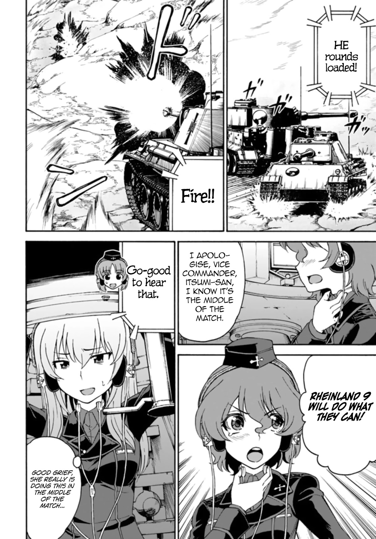 GIRLS und PANZER - phase.ERIKA Chapter 9 page 40 - Chapter 9: Keizoku's Trap