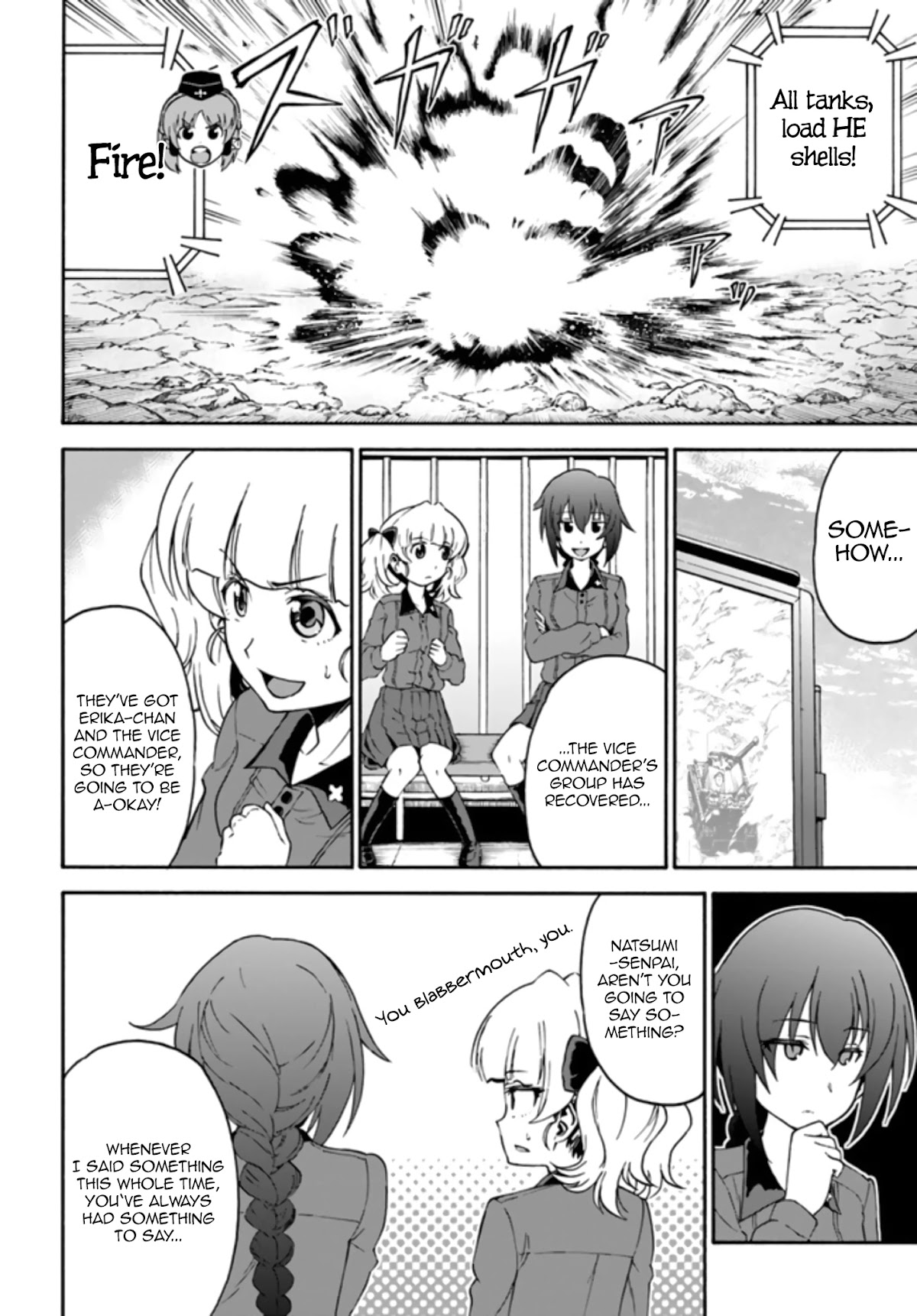 GIRLS und PANZER - phase.ERIKA Chapter 9 page 42 - Chapter 9: Keizoku's Trap