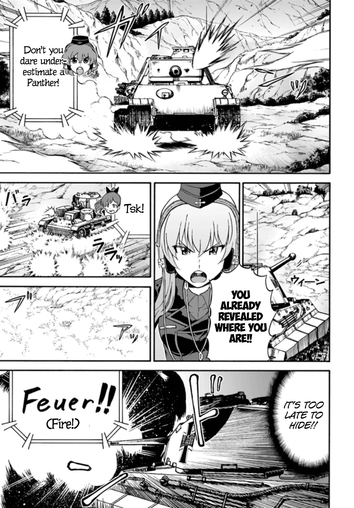 GIRLS und PANZER - phase.ERIKA Chapter 9 page 45 - Chapter 9: Keizoku's Trap
