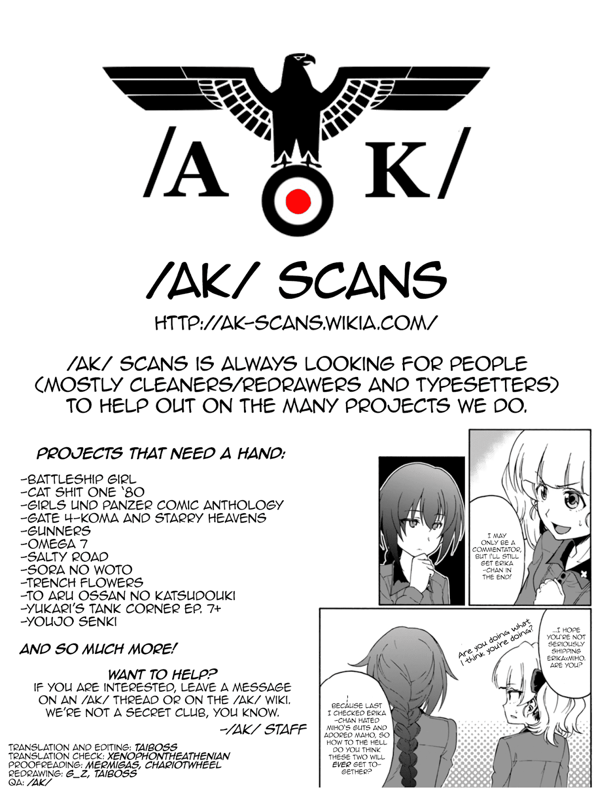 GIRLS und PANZER - phase.ERIKA Chapter 9 page 52 - Chapter 9: Keizoku's Trap