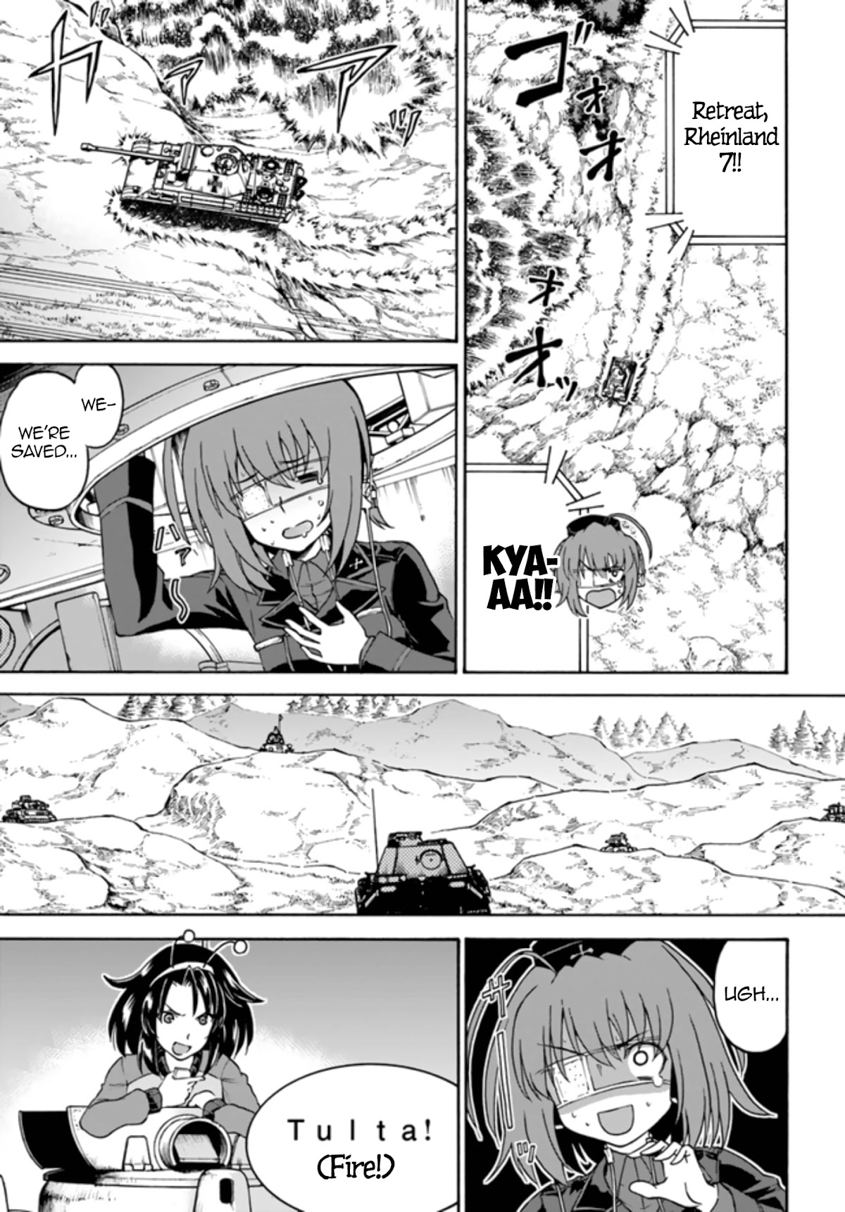 GIRLS und PANZER - phase.ERIKA Chapter 9 page 8 - Chapter 9: Keizoku's Trap